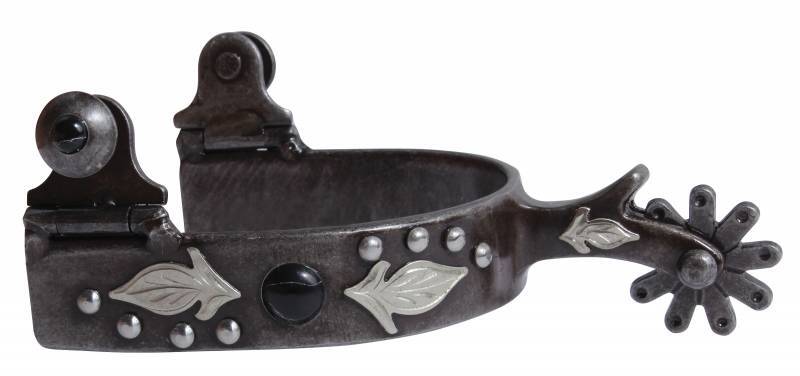 Professional's Choice PCSP-131-BLA Black Feather Spur - Men's Western Gear