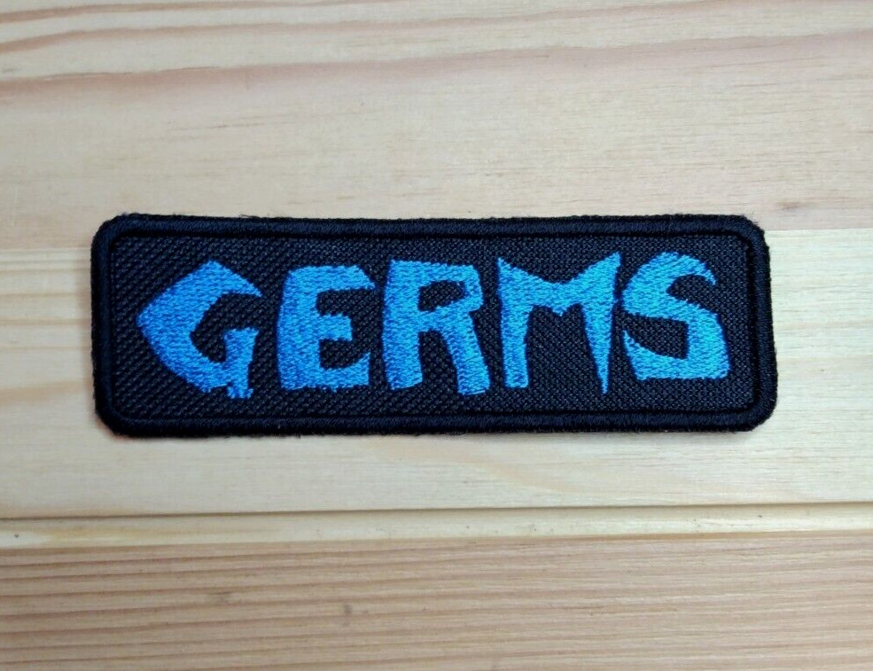 GERMS Band Patch Iron/Sew on Embroidered Punk TSOL Circle Jerks
