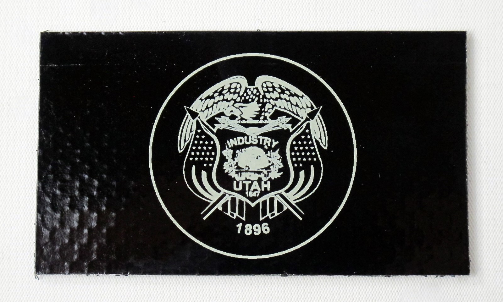 IR Infrared Utah State Flag Patch Reflects Night Vision PVS14 PVS15 PEQ DBAL