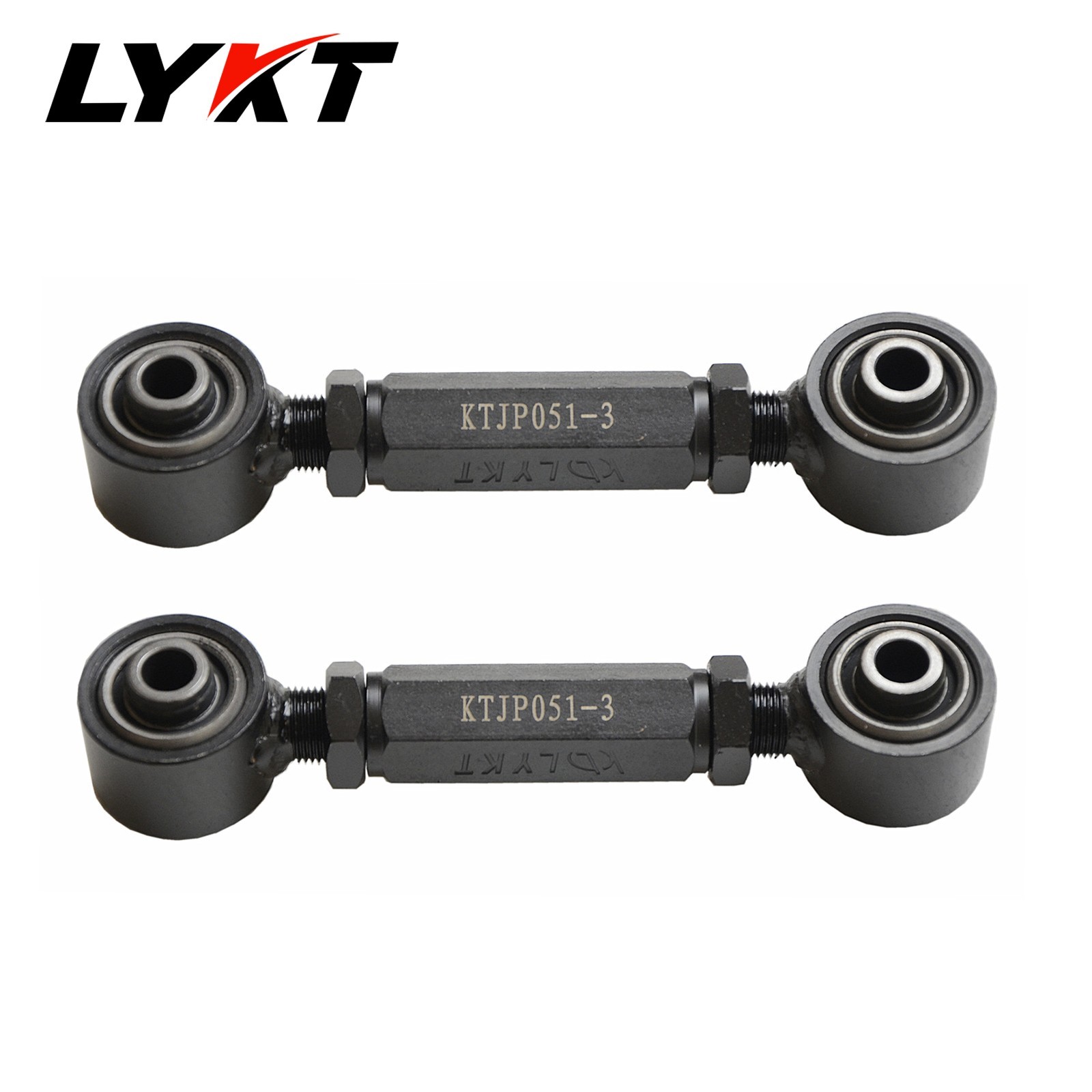 LYKT 2pcs Adjustable Rear Toe Kit for Jeep Patriot/Compass & Dodge Caliber