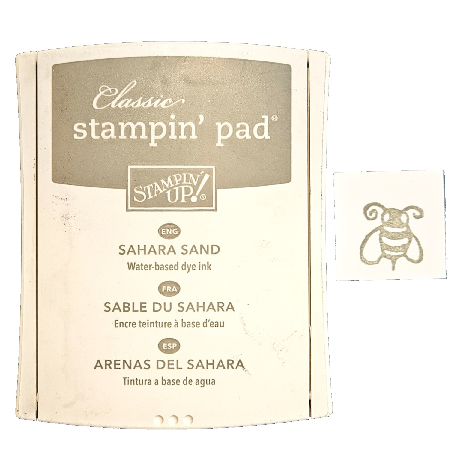 SAHARA SAND Stampin' Up! Classic Dye Ink Pad Grayish Brown Taupe gt3