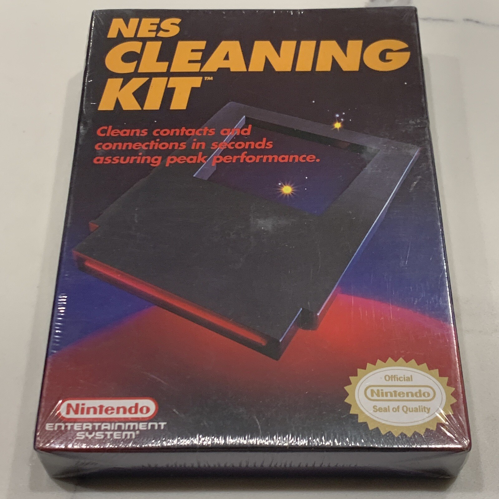 NES Cleaning Kit 1989 OEM Official Authentic H Seam Brand New Factory SEALED