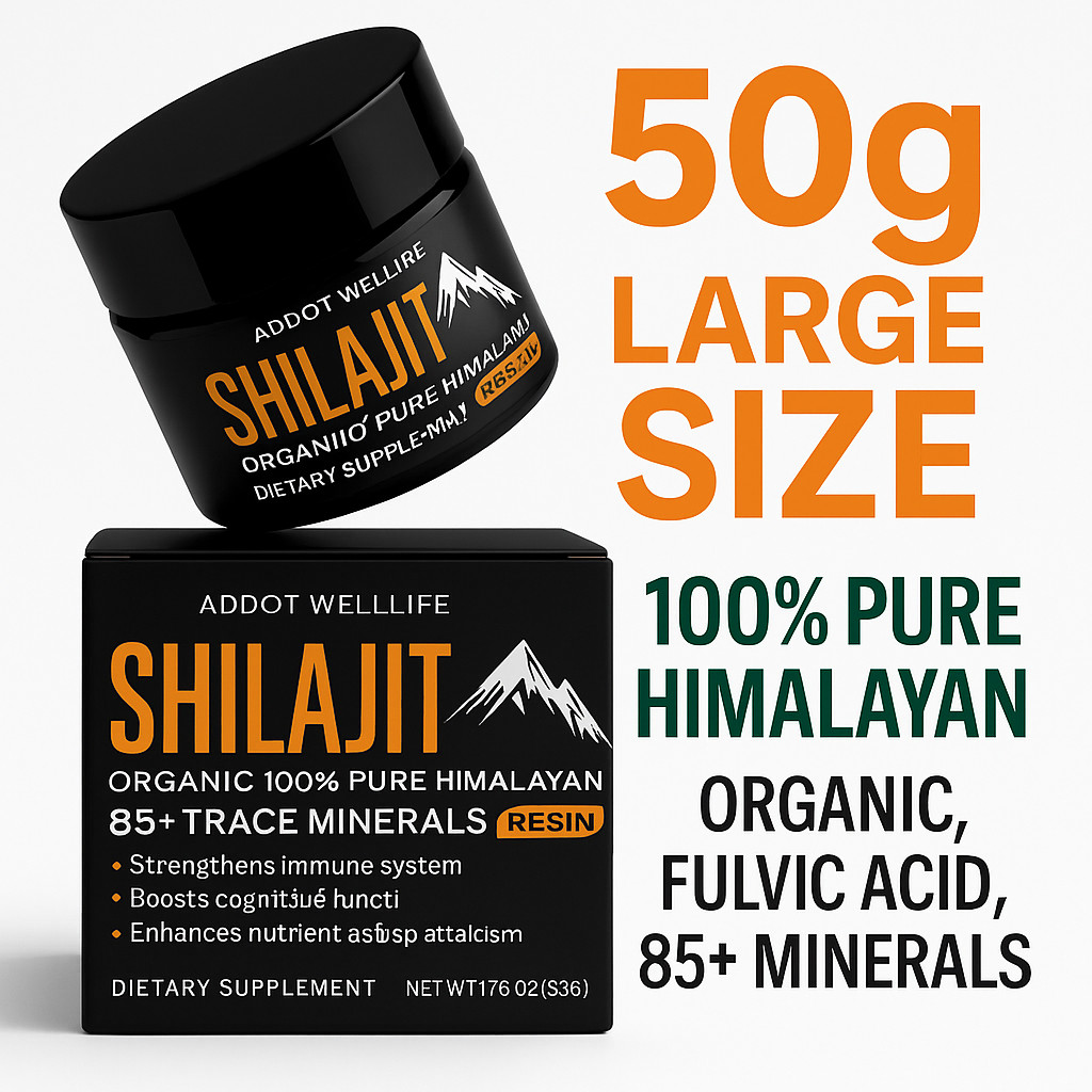Himalayan Shilajit Paste – Resin Complex 50g – Natural Fulvic Acid Supplement
