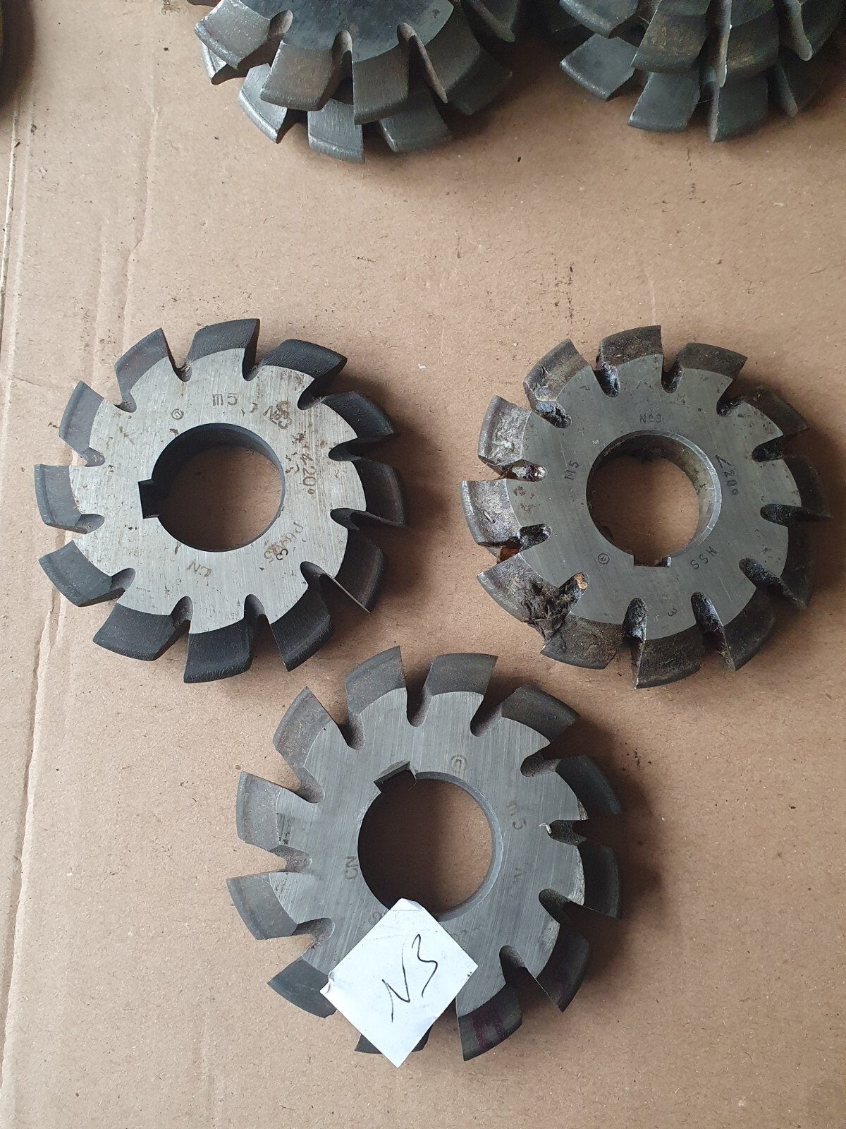Involute Gear Cutter M5,0 PA 20° HSS M2.
