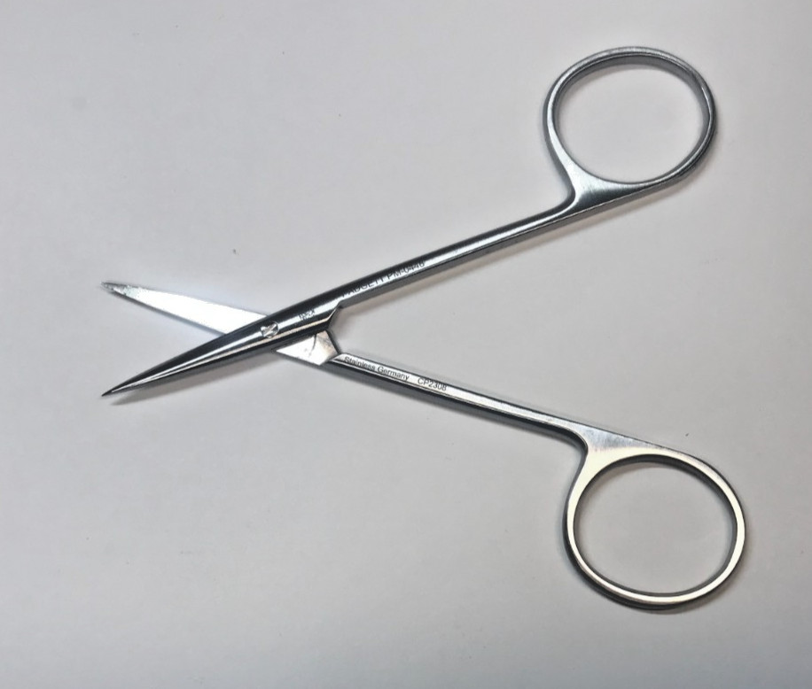 PADGETT PM-0448 Kilner Scissors, Straight with Sharp Tip 4.5" (114 mm)