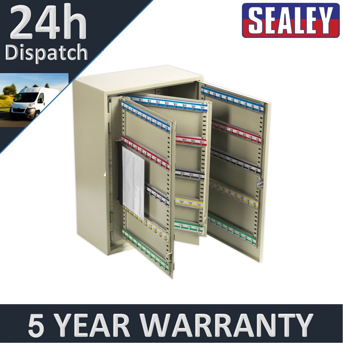 Sealey Key Cabinet 300 Key Capacity SKC300