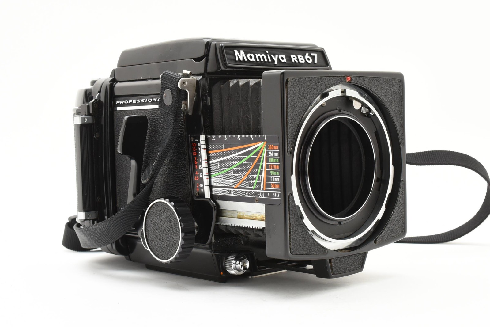 Mamiya RB67 Professional body w/waist level finder 120 filmback JP [Near MINT]