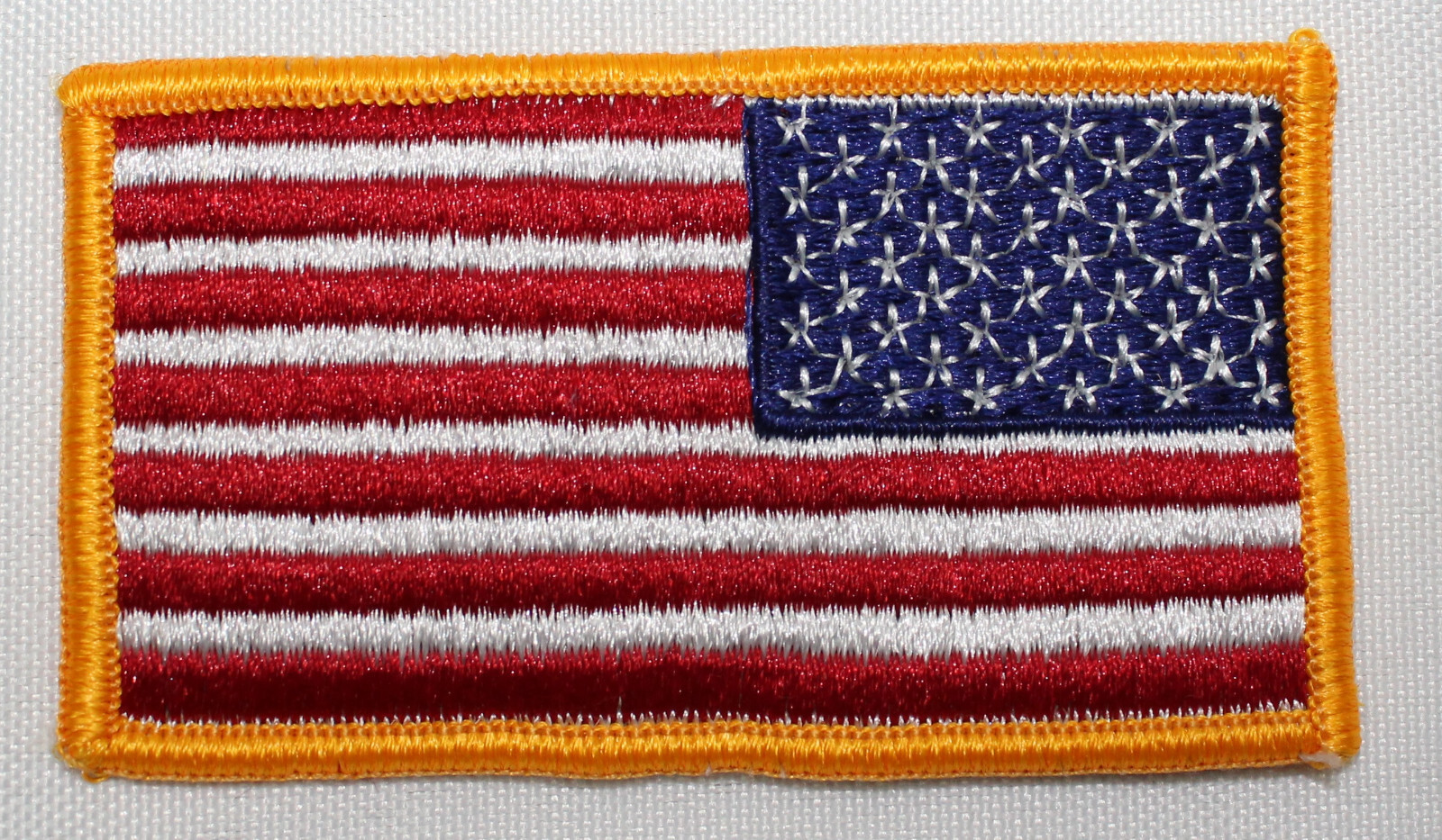 US Surplus Stars & Stripes Right Shoulder Sew On Patch Full Color American Flag