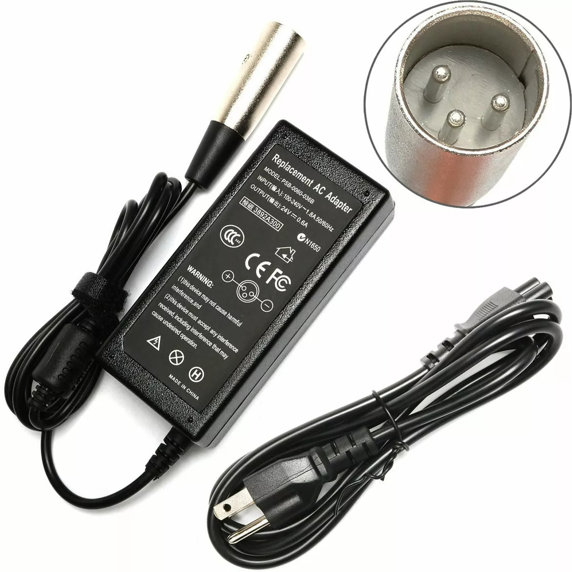 24V 0.6A  charger suitable for Go Go Elite Traveler