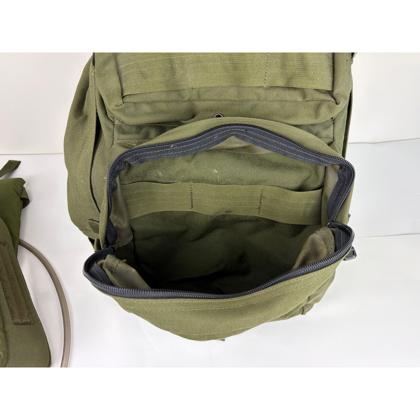 HydraStorm Cyclone Backpack Set Green Tactical Hydration Pack MOLLE Military