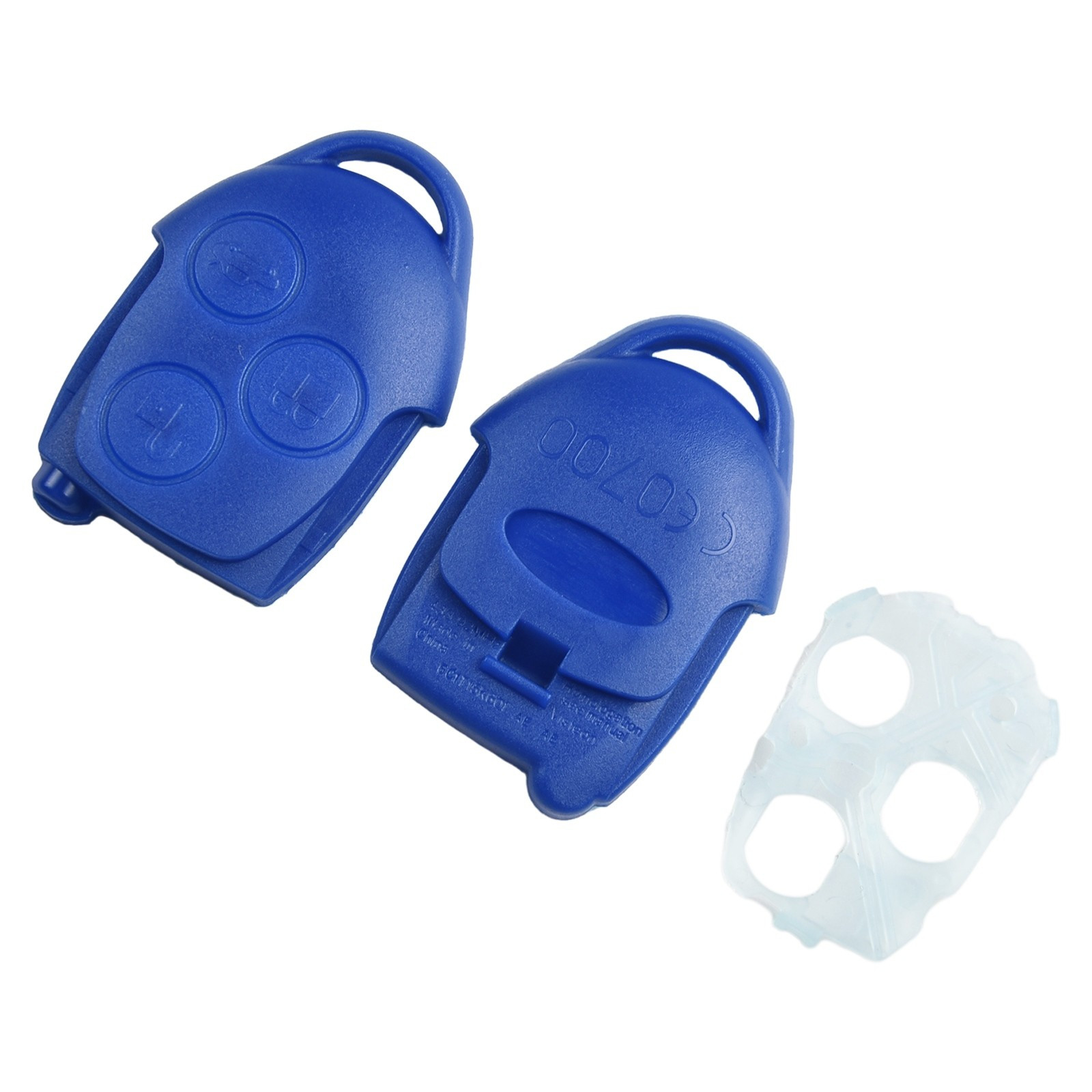Blue Remote Control Replacement Shell KEY CASE Key Shell ABS Blue Brand New