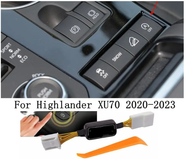 Disable Automatic Start Stop Eliminator Adapto For Highlander 20-25/Tundra 22-25