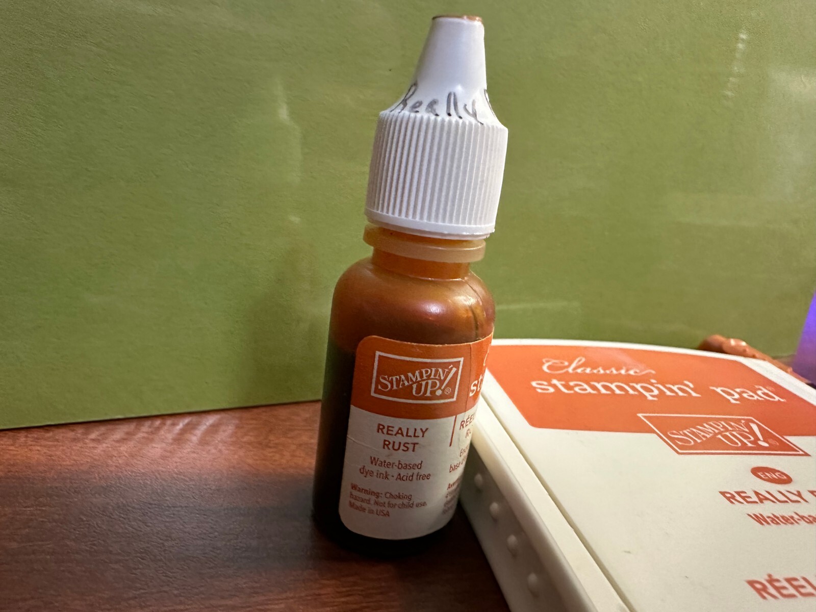 Stampin Up Classic Ink Refill, Marker & Pad ~ Really Rust ~ P2