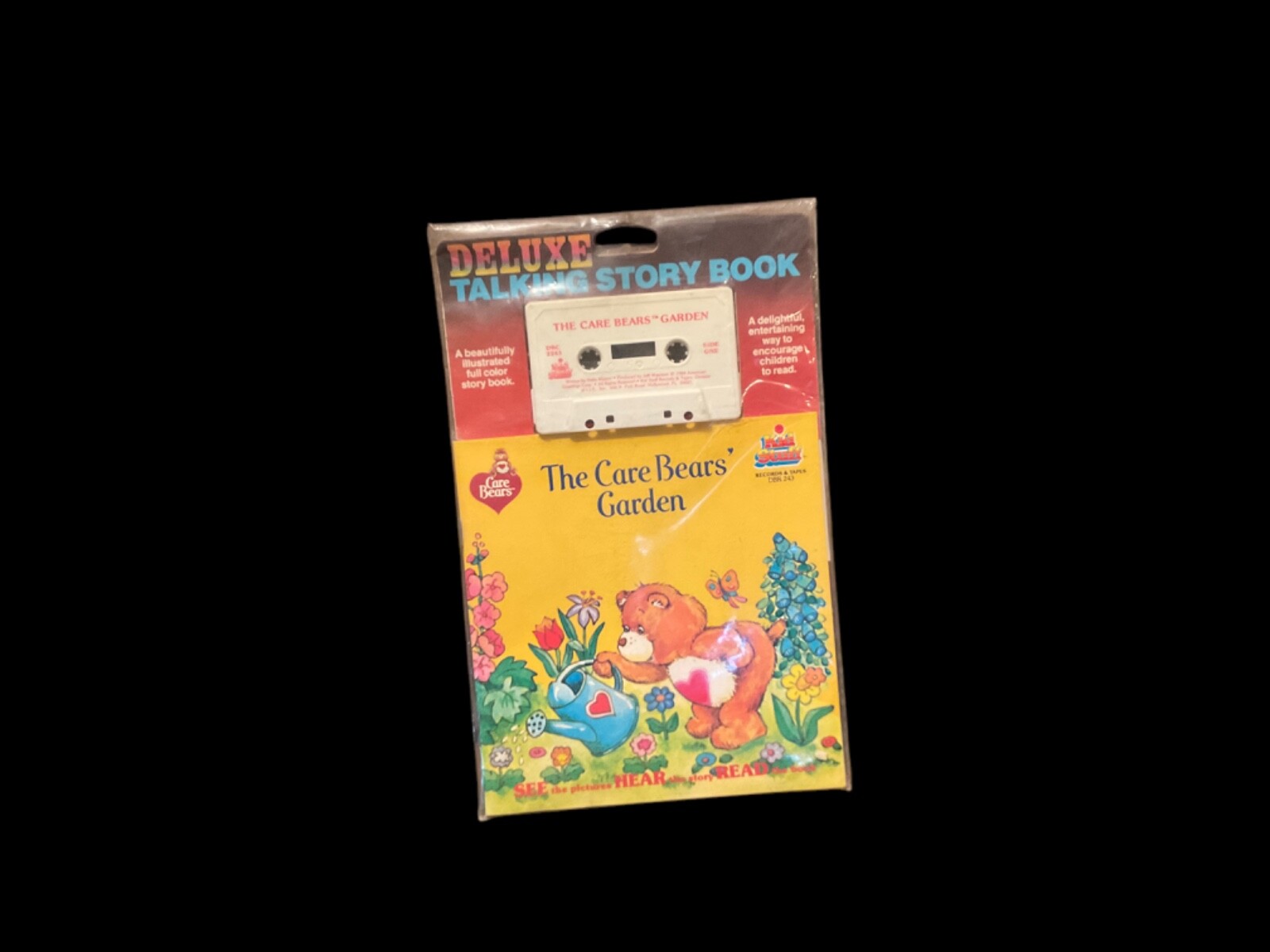 Care Bears Deluxe Talking Story Book set The CareBears Garden sealed