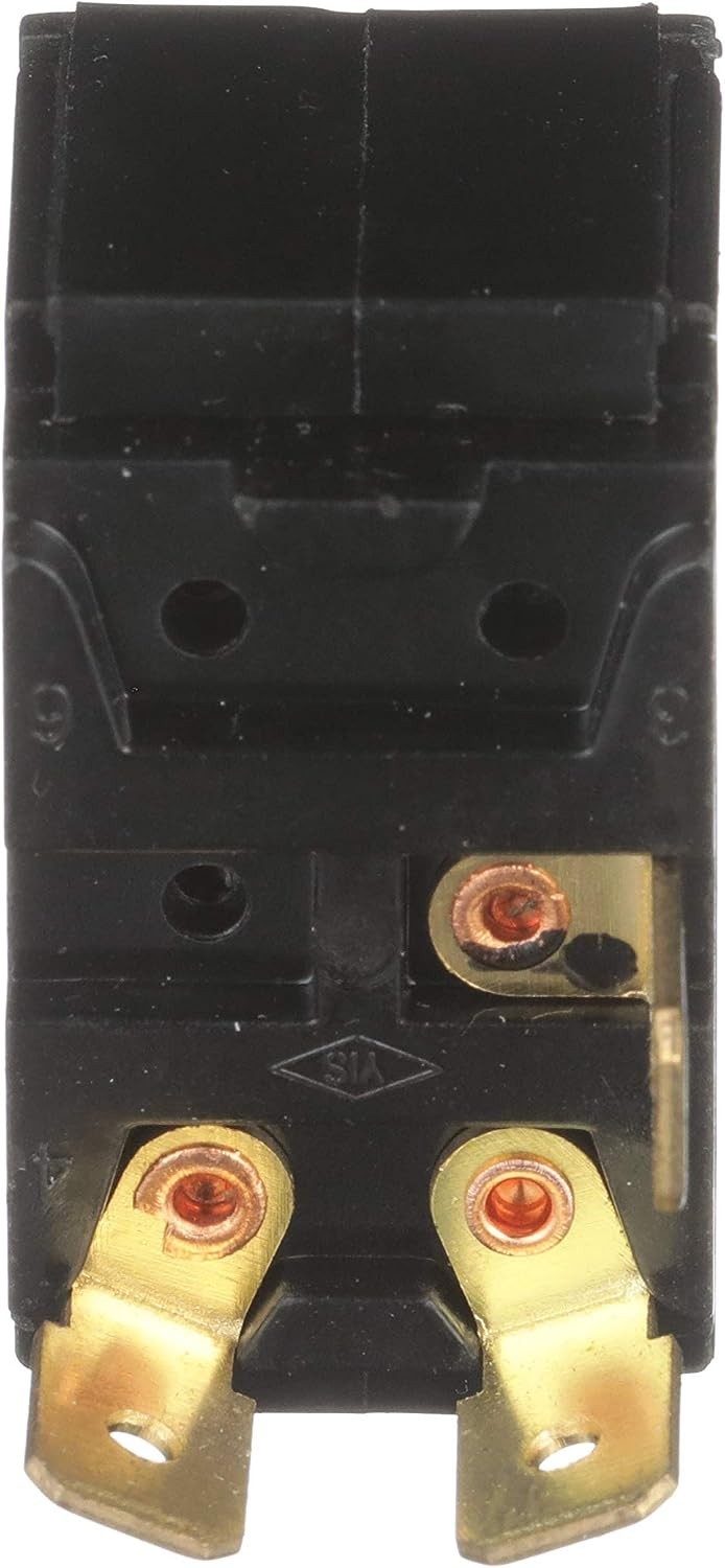 2-Position Illuminated Toggle Switch for Marine 12V On/Off Panel Mount Red
