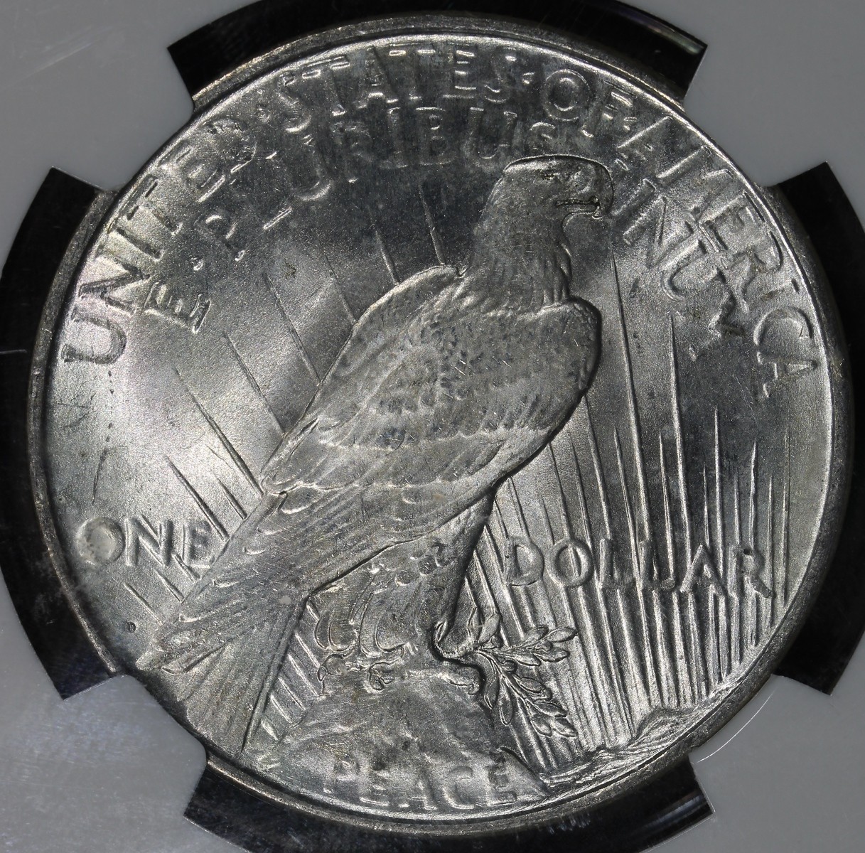 1922-D (MS65 CAC) Peace Dollar $1 NGC