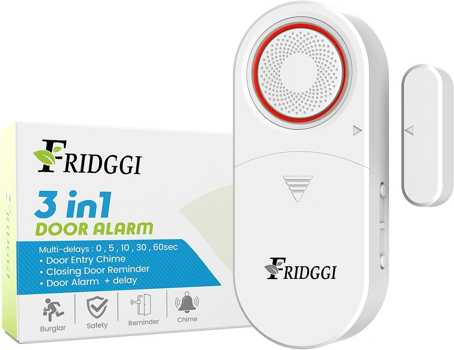 3in1 Alarm Door Alarm With Delay 80 To 120 Db Close Door Reminder Time Delay Doo
