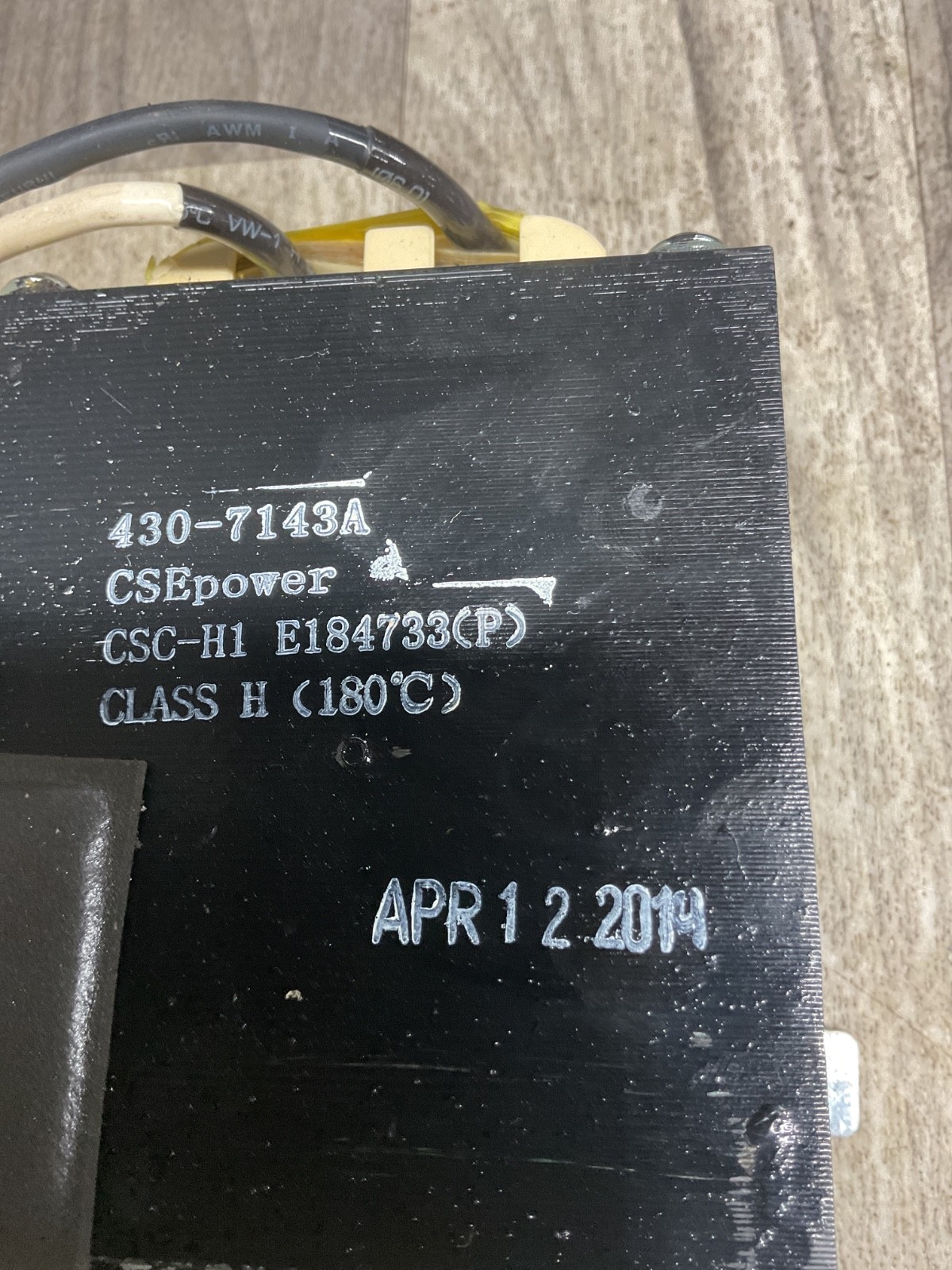 CSE 430-7143A, CSC-H1, ClassH, #4005A99PR2
