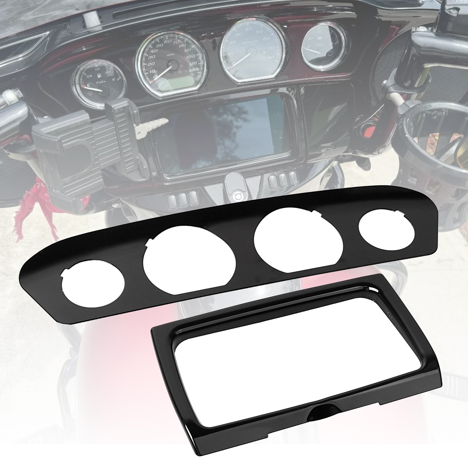 Stereo Accent Trim Mounting Plate For Harley Street Electra Glide FLHXS FLHTCU