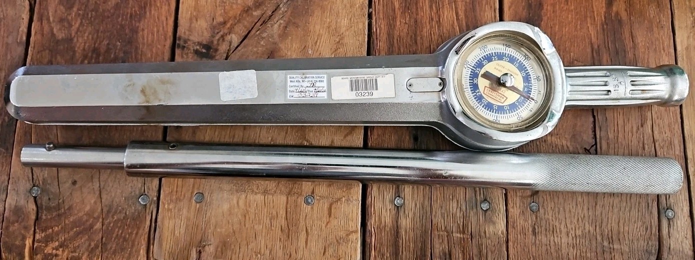 Craftsman #9-44442 1/2” Drive Dial Torque Wrench