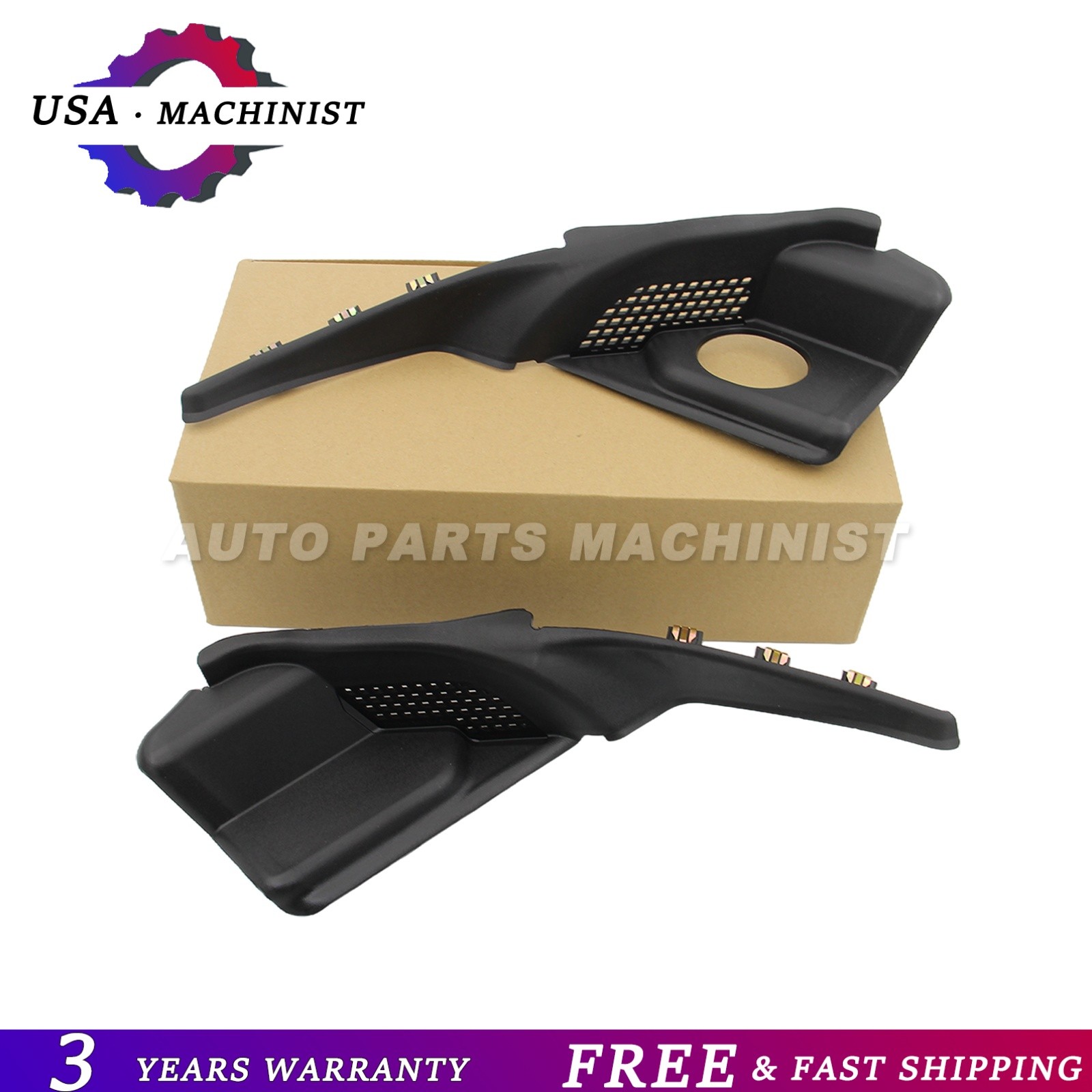1Pair Front Left+Right Cowl Grille Panel Trims For Jeep Grand Cherokee 16-22 USA