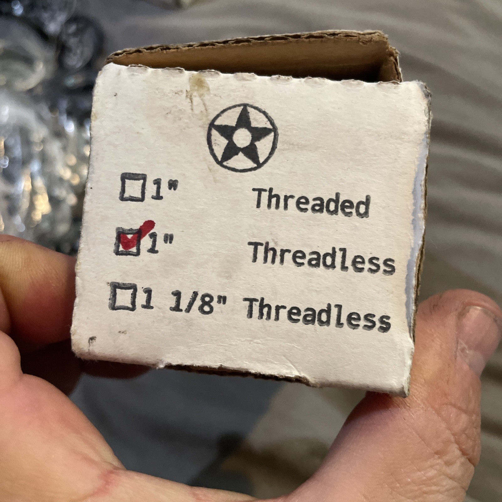 STAR 1” Threadless Headset NEW!!!!