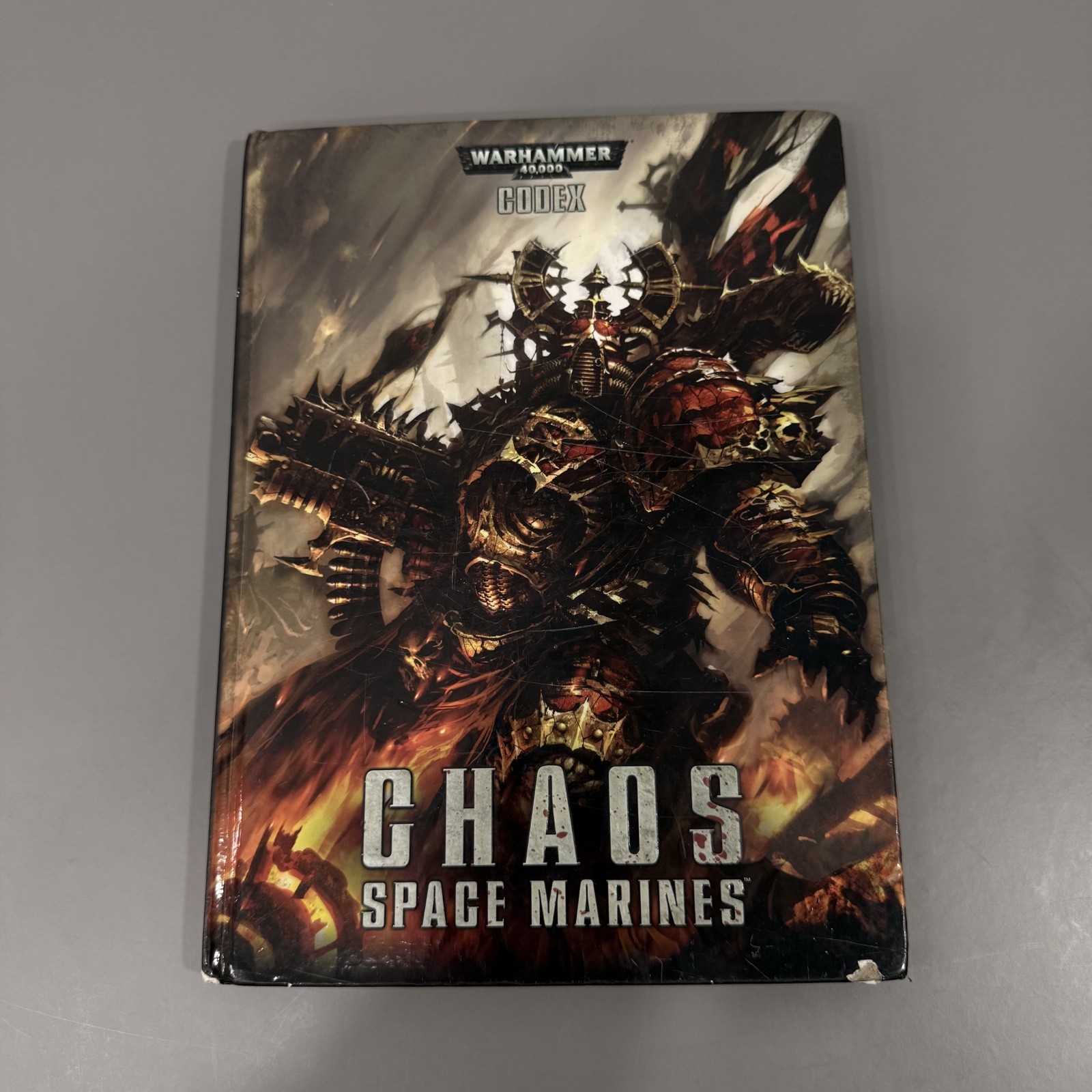 Warhammer 40k, Chaos Space Marines Codex, 6th Edition, 2012 Hardback