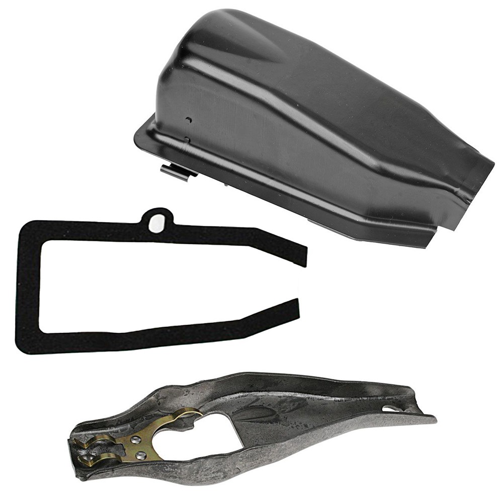 T-5 Bellhousing Clutch Fork w/ Black Steel Cover/ Gasket Kit Mustang V8 79-93