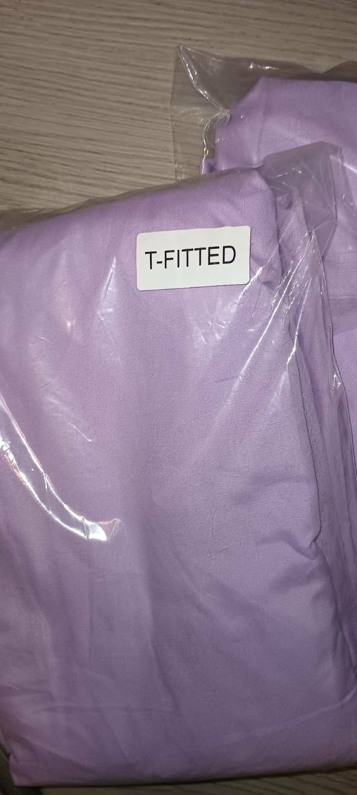 Twin Fitted Sheet Set Pack of 2 Solid Purple for  Adults or youth bedroom