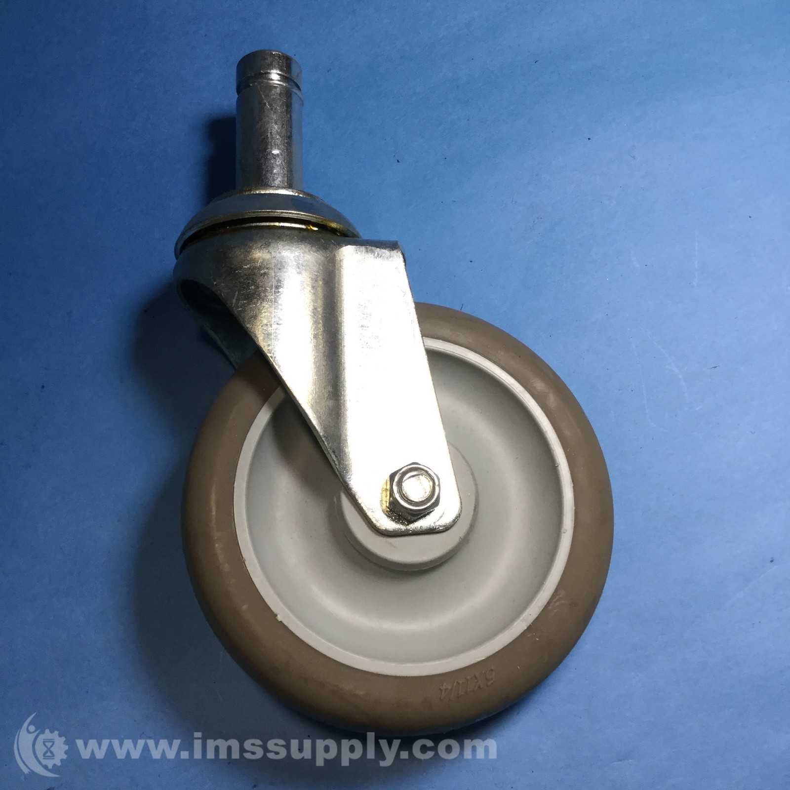 NEXEL Industries 5X11/4 Swivel Stem Caster w/Donut Bumper USIP