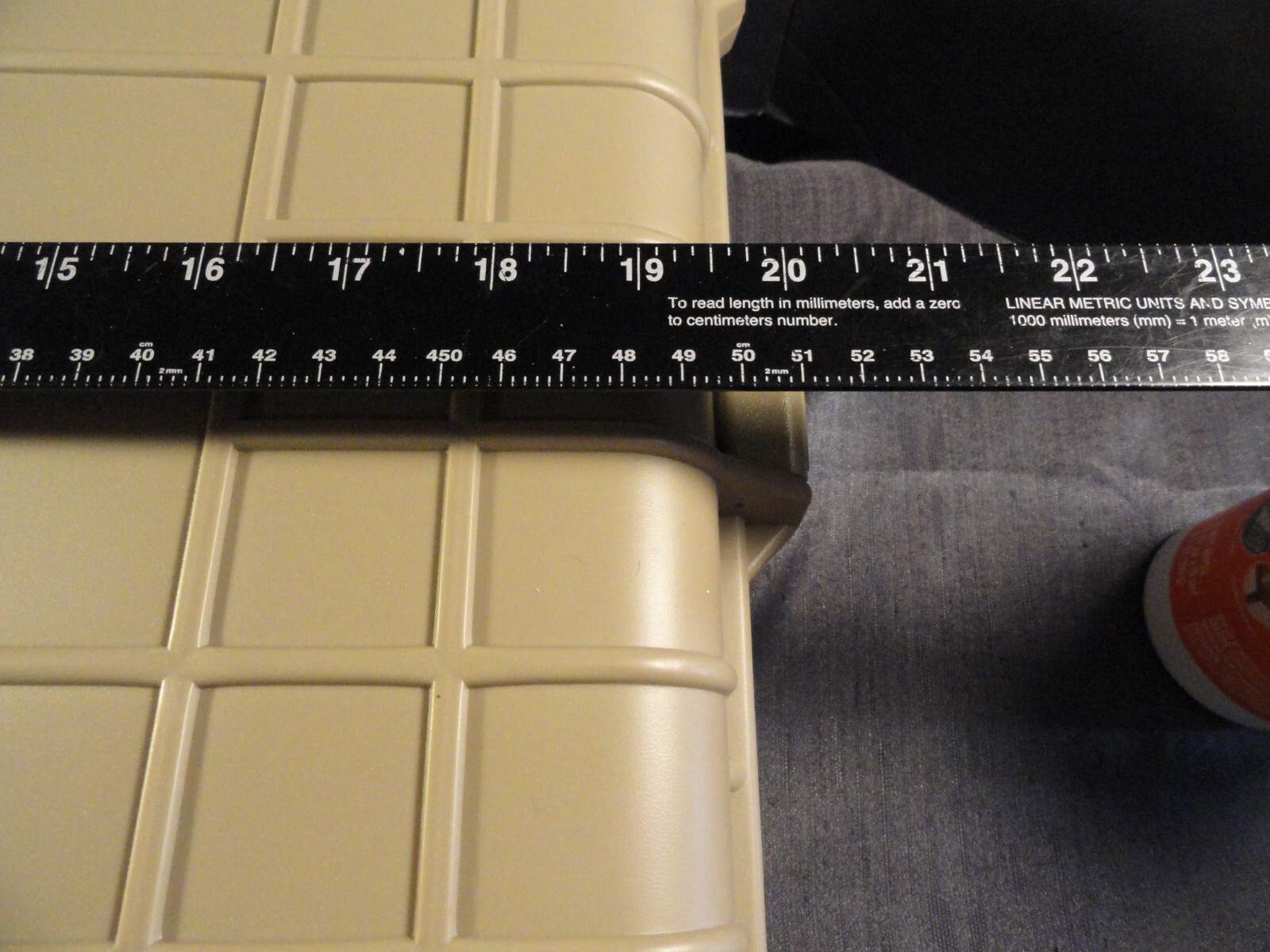 APACHE 4800 WEATHERPROOF PROTECTIVE HARD CASE CAMERA WEAPON TAN DESERT 19x13x7