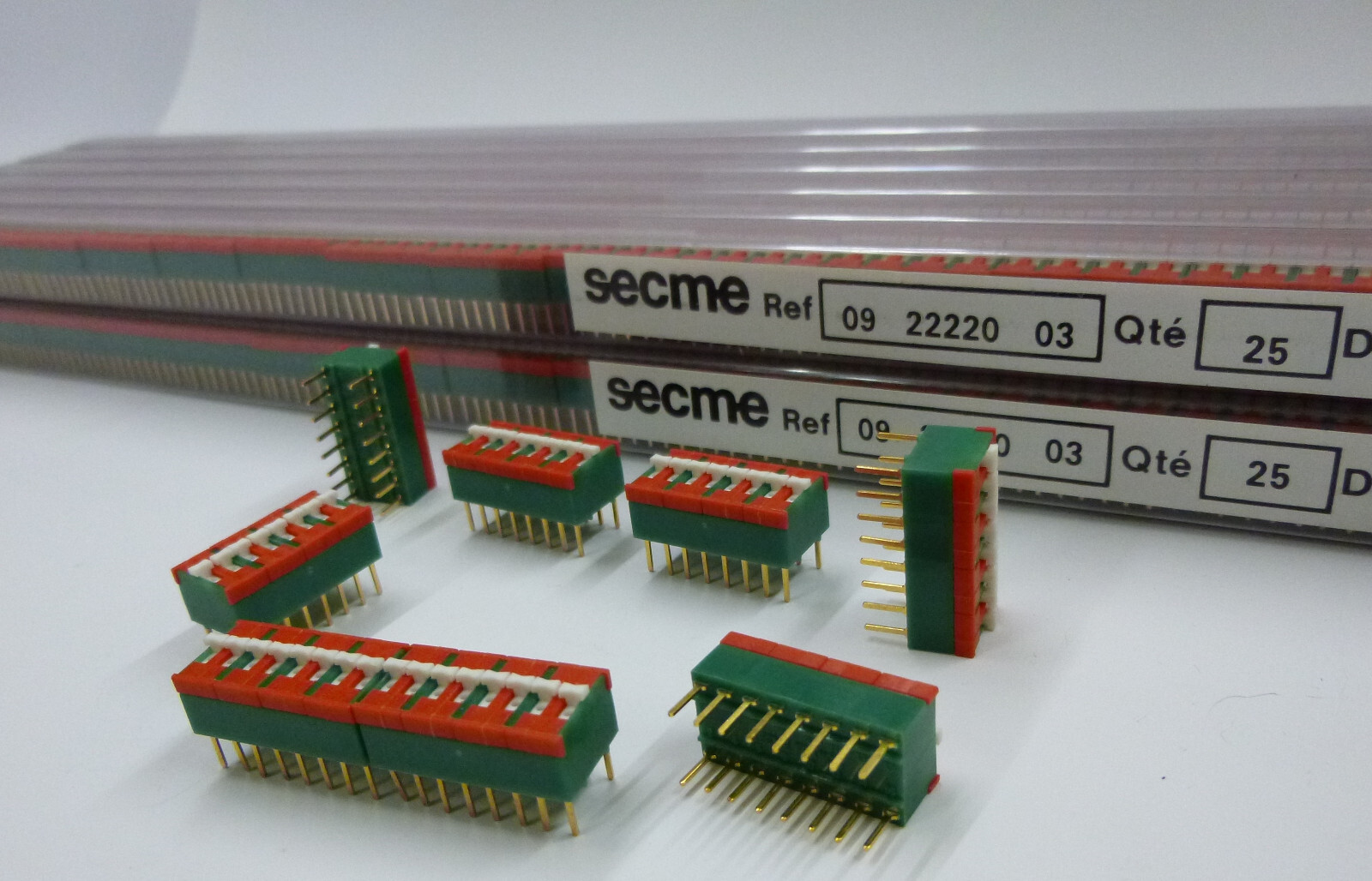 DIL SWITCH 8 pole pitch 2.54mm gold plated PINS DIP SWITCH 1/3/5/10 pieces