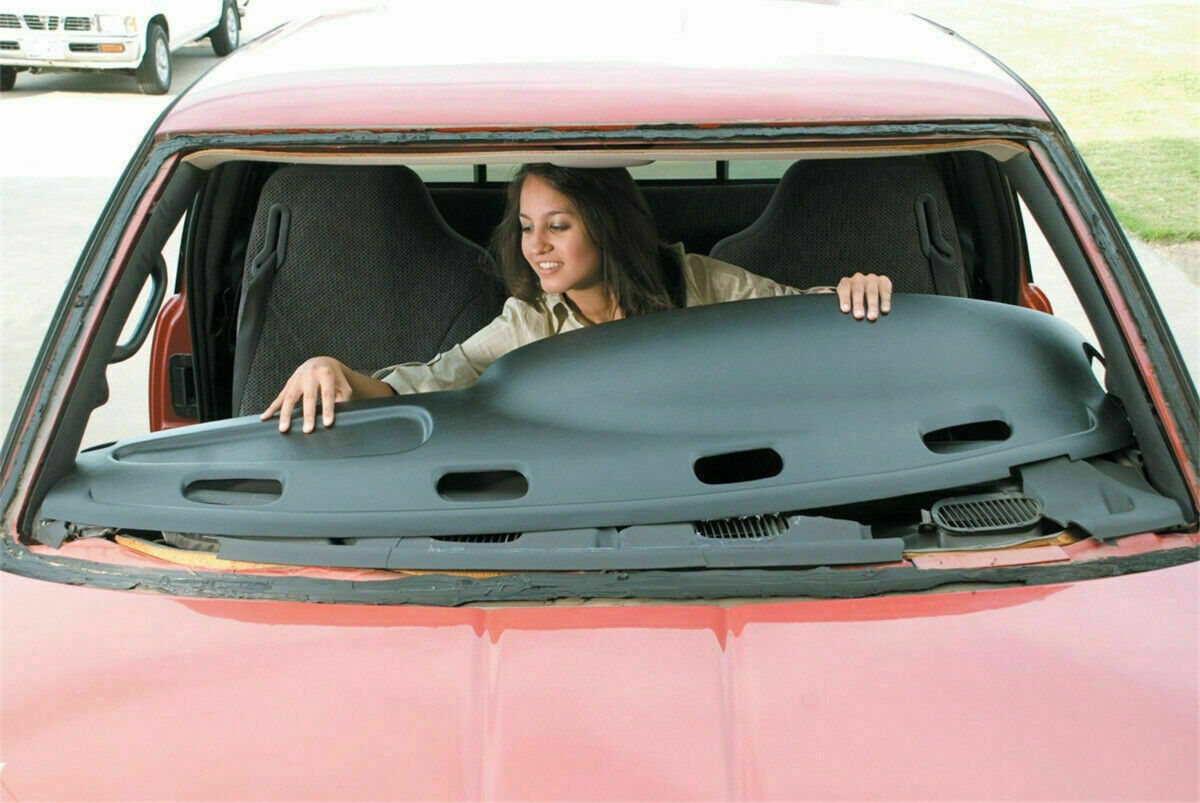 Coverlay 10-720 for 1983-1986 Nissan 720 Pickup Black Dash Cover