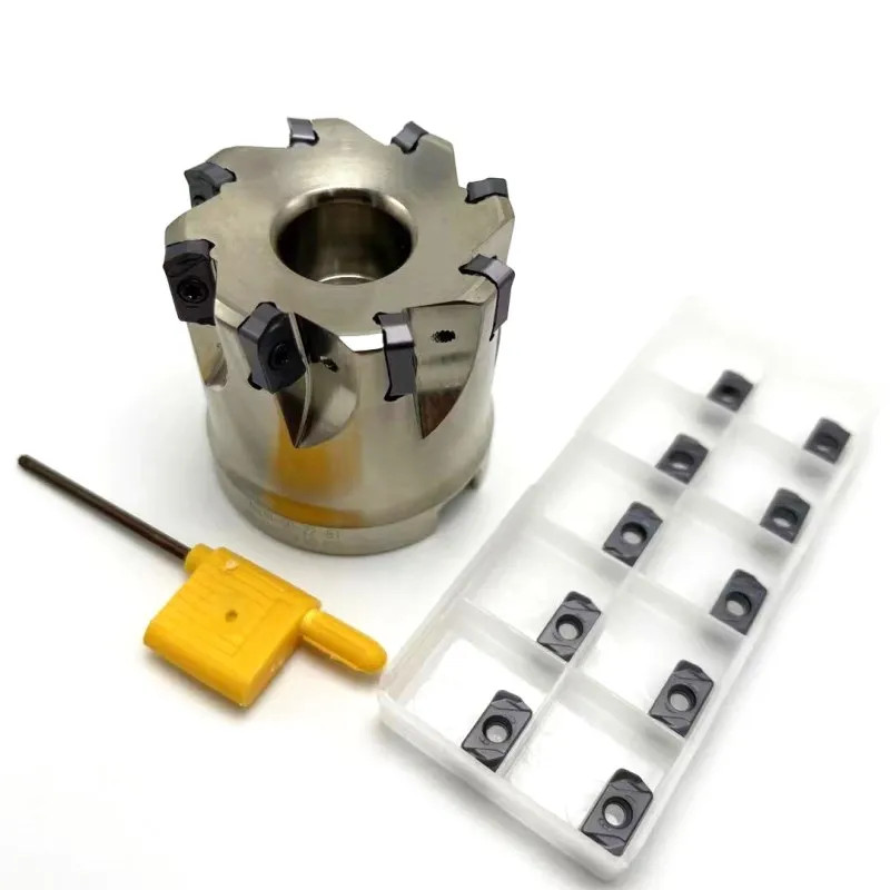 EXN03R Fast Feed Milling Cutter Head 35-80mm LNMU0303ZER-MJ AH725 AH130 Insert