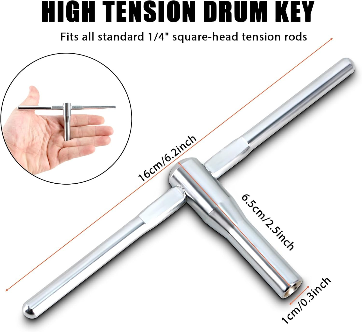 High Torque Drum Key Drum Tuning Key Tool For Marching Drums And Drum Set