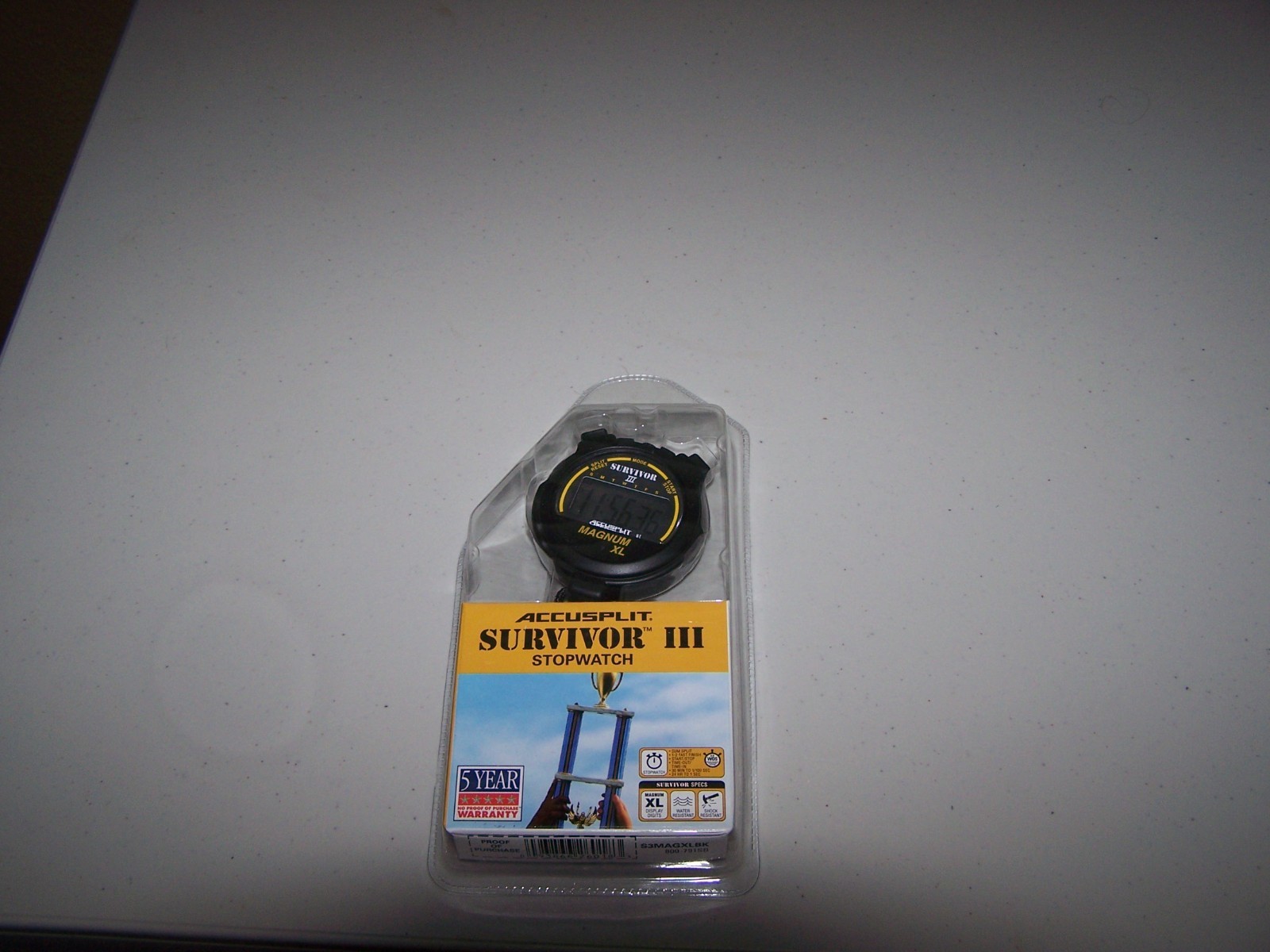 ACCUSPLIT Survivor III Magnum XL  Display Digits Event Stopwatch NIP