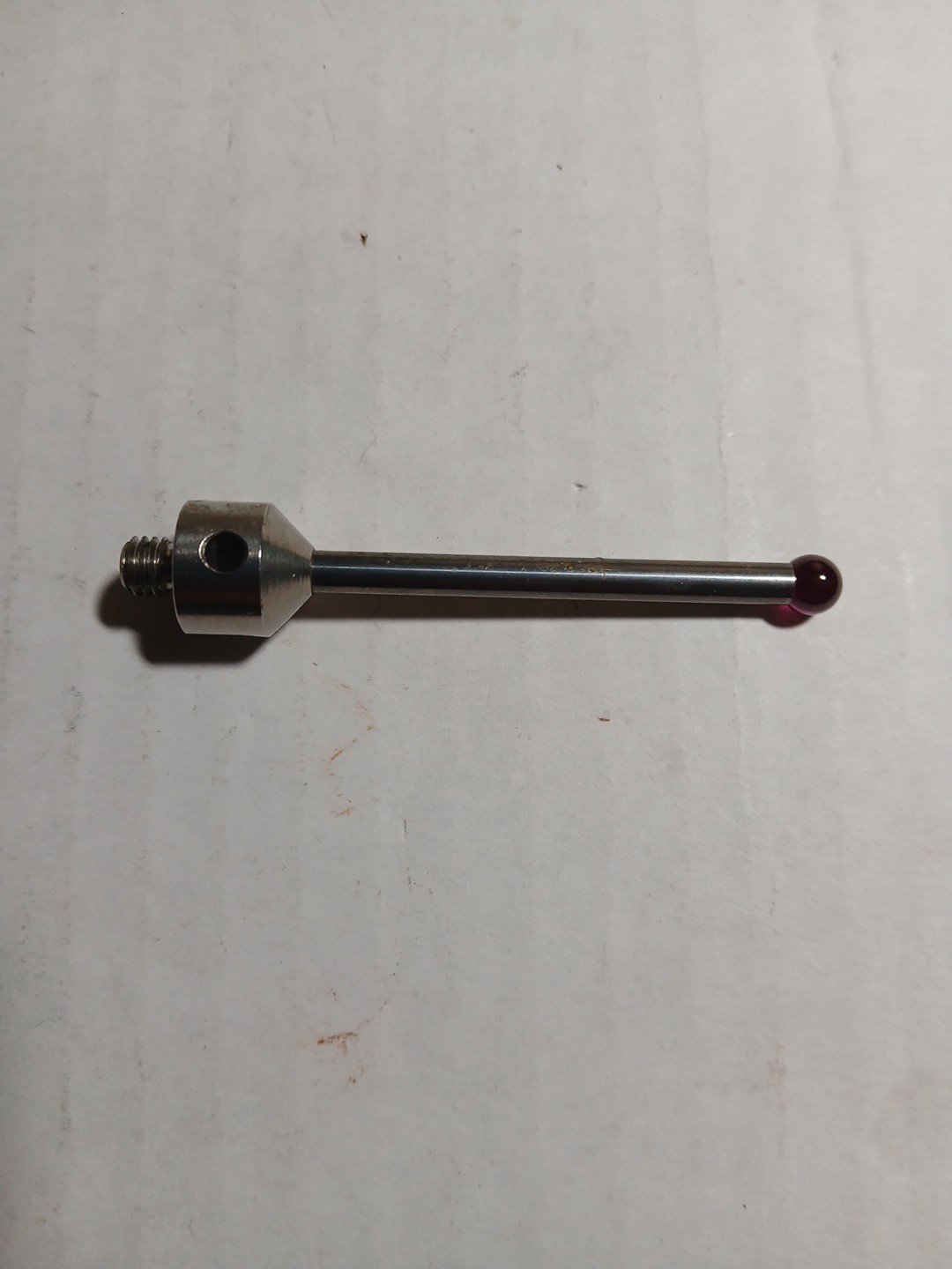 CMM TOUCH PROBE STYLUS M4 FLUSH MOUNT RUBY TC TUNGSTEN CARBIDE STEM 5mm x 53.5mm