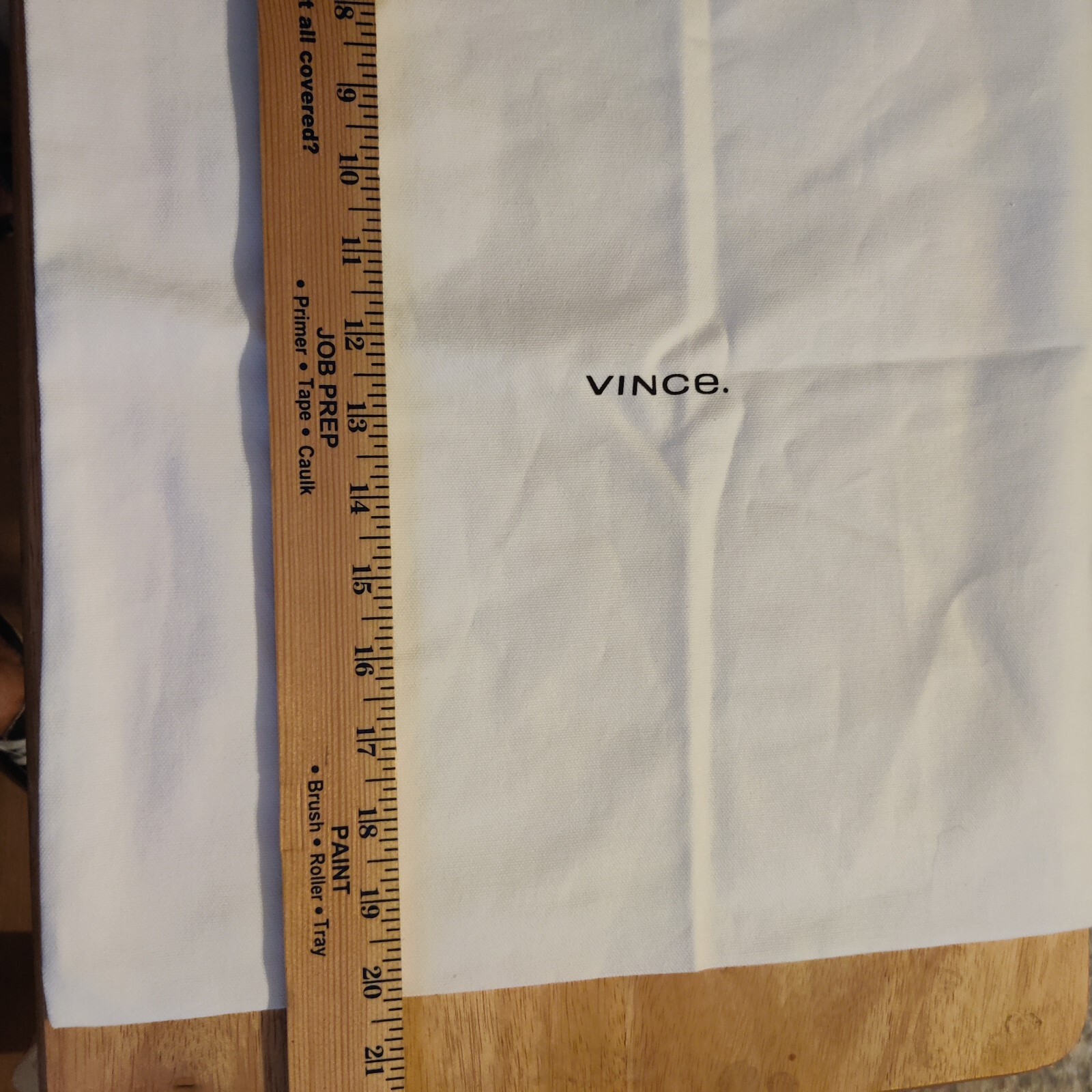 vince dust bag