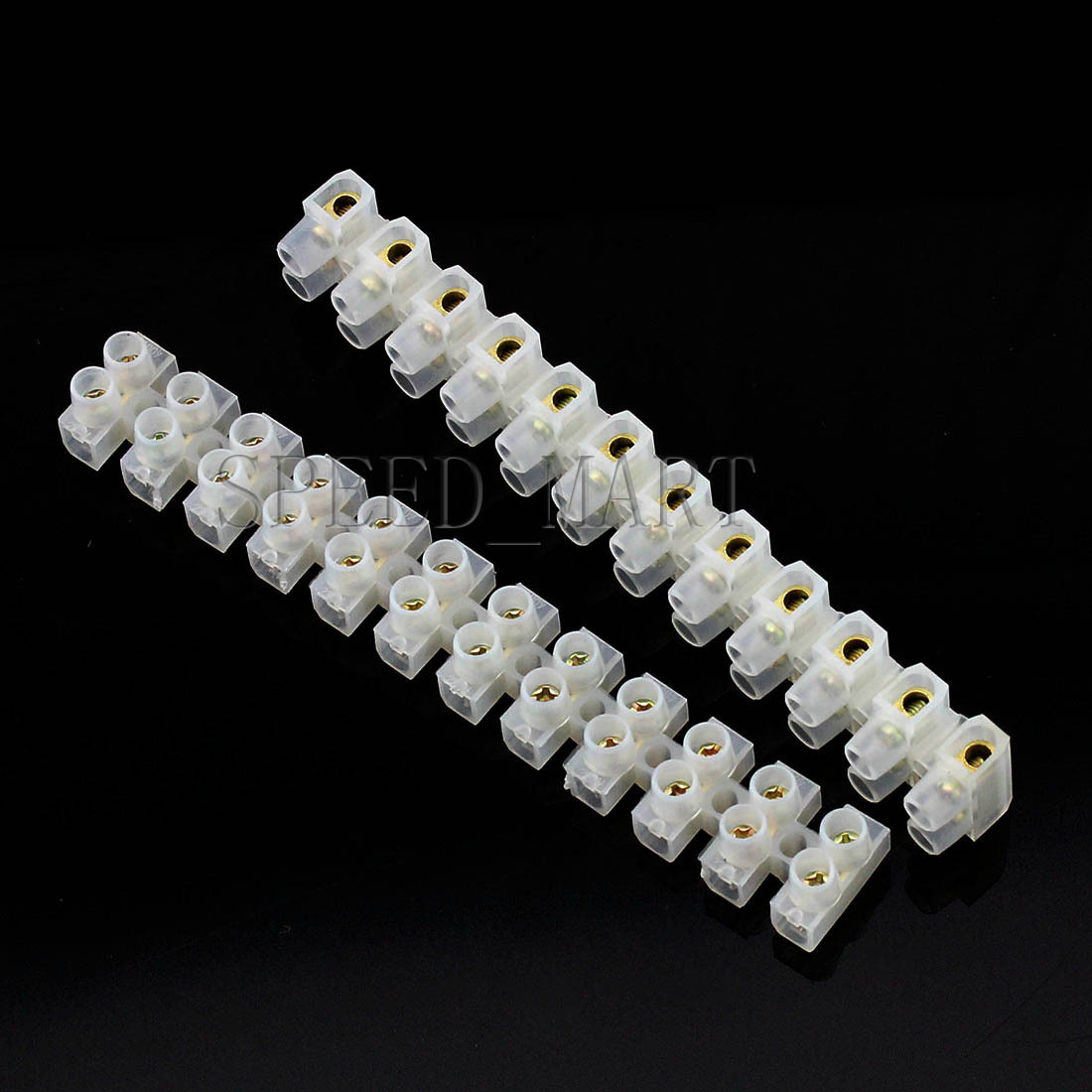 12-Position 30A Dual Row Wire Connector Barrier Terminal barrier Strip Block