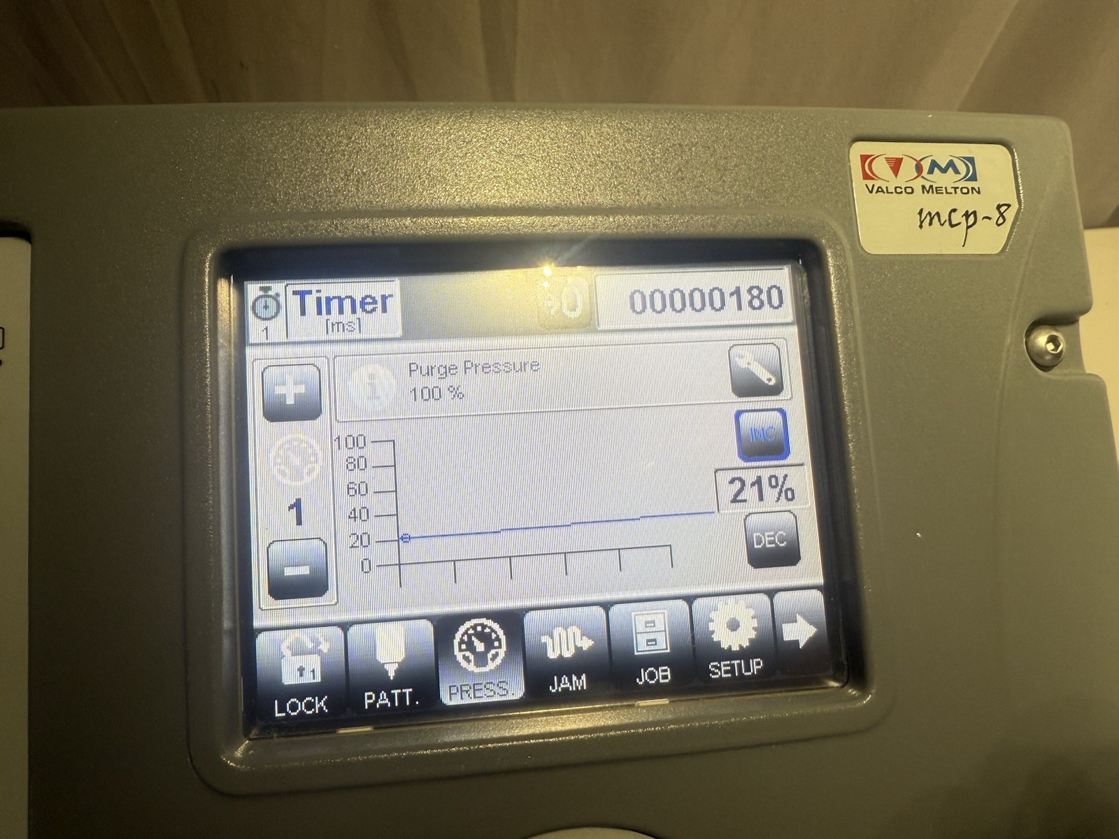 Valco-Melton MCP-8 Adhesive Pattern Control System 8 Channel 074XX060