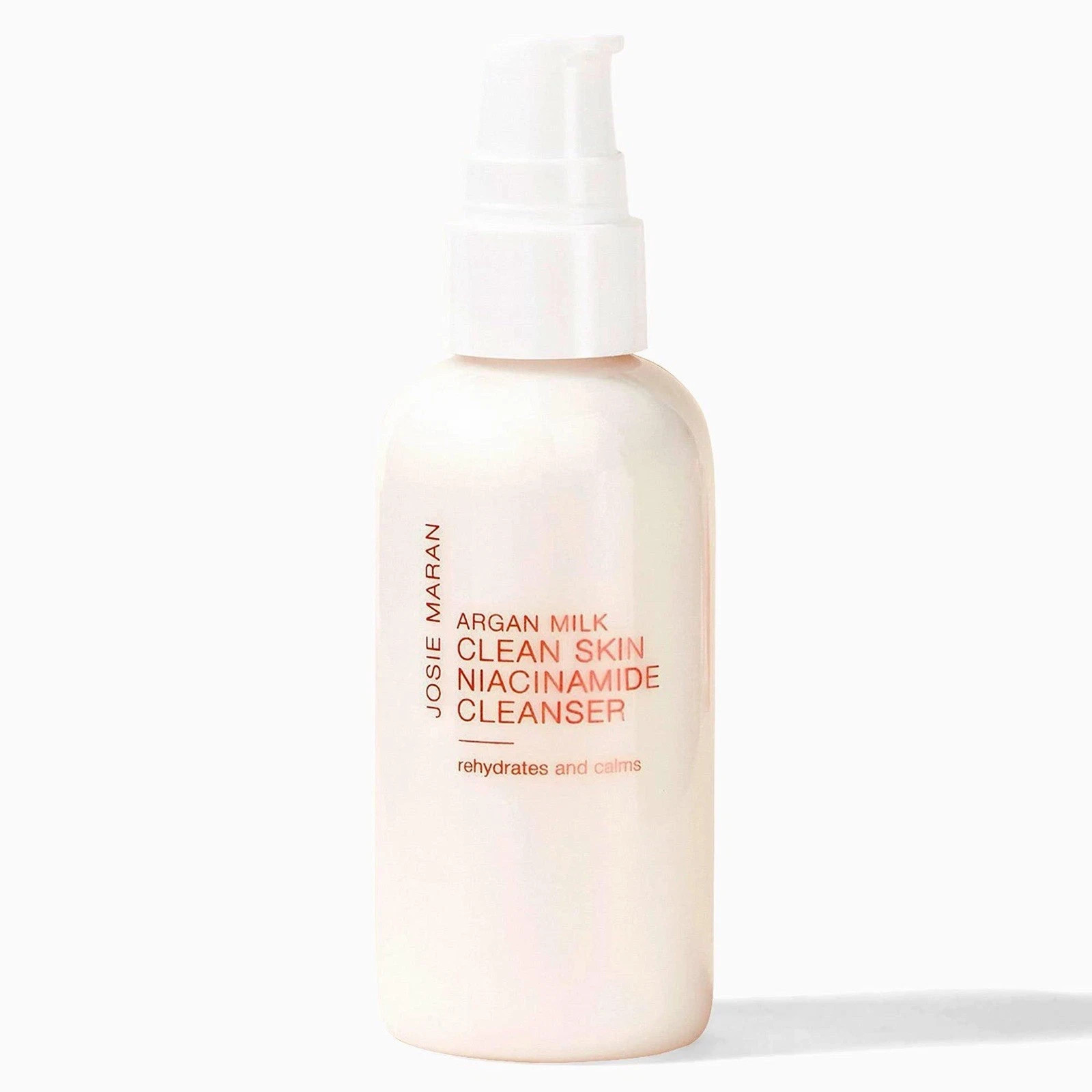 Josie Maran Argan Milk Clean Skin Niacinamide Cleanser Unscented 4 oz New No Box
