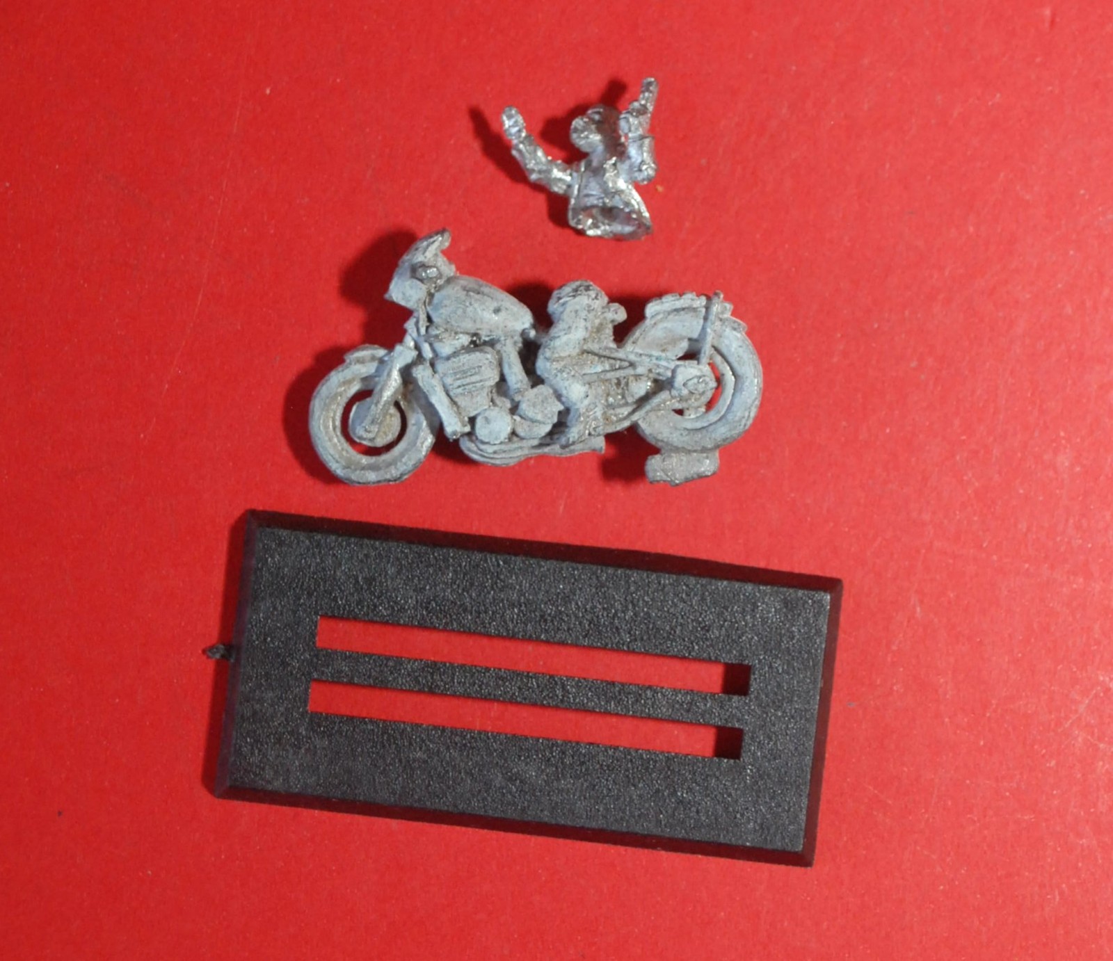 Citadel - Dark Future - Street Warrior - Metal  Motorbike , Bike w/Rider #A