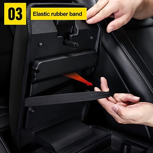 Armrest Console Console Covers for Ford Explorer 2011-2019 Ford Explorer Black
