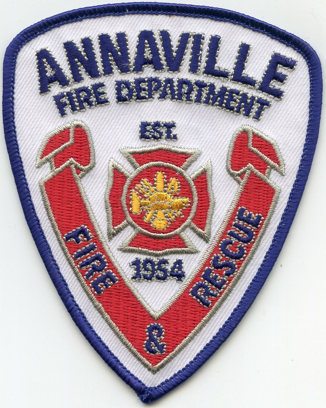 ANNAVILLE TEXAS TX RESCUE FIRE PATCH