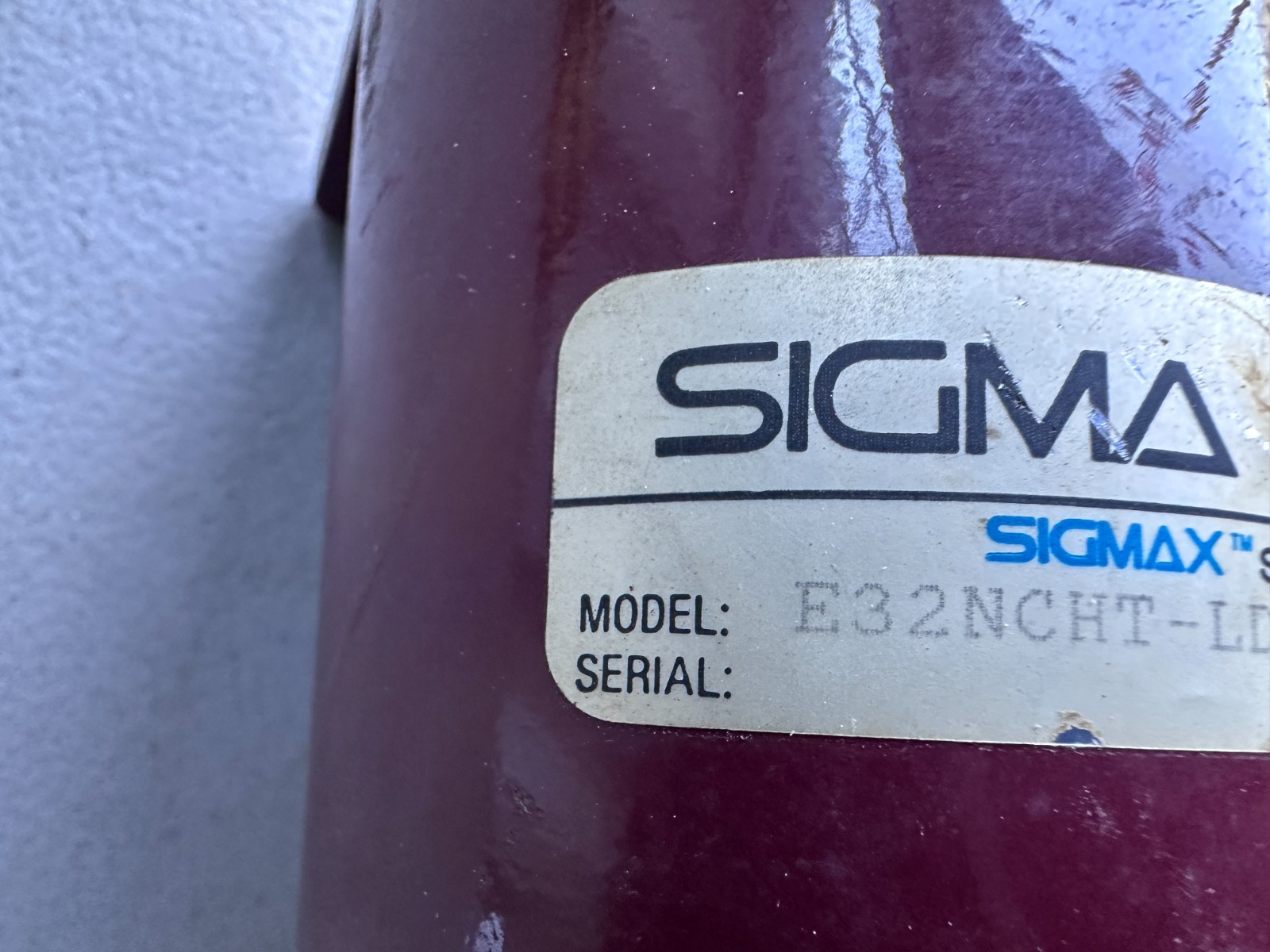 Sigma Sigmax Stepping Motor E32NCHT-LDN-MF-00
