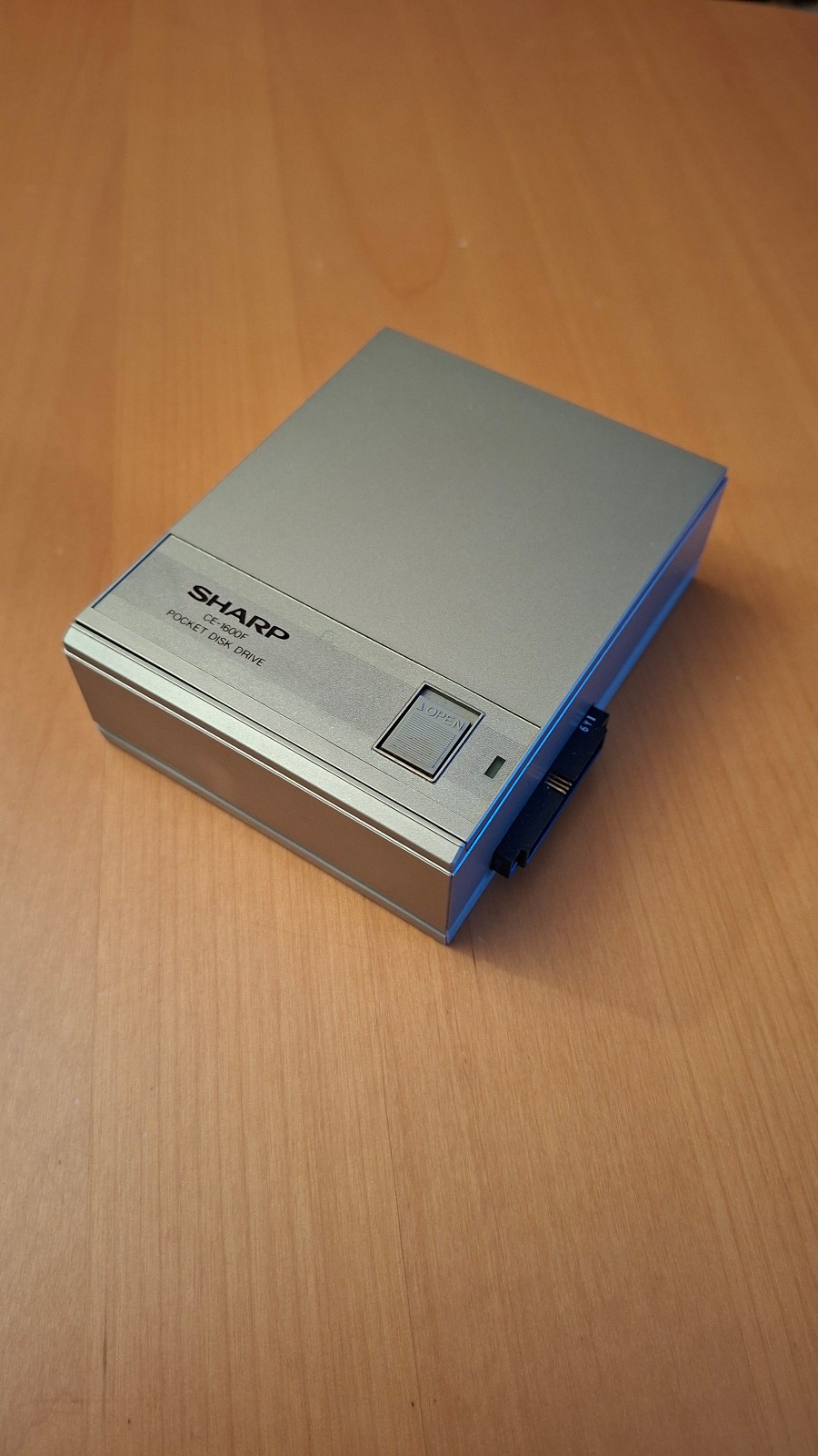 Very Nice Sharp CE 1600F Floppy Disk Drive / Tested / Working!