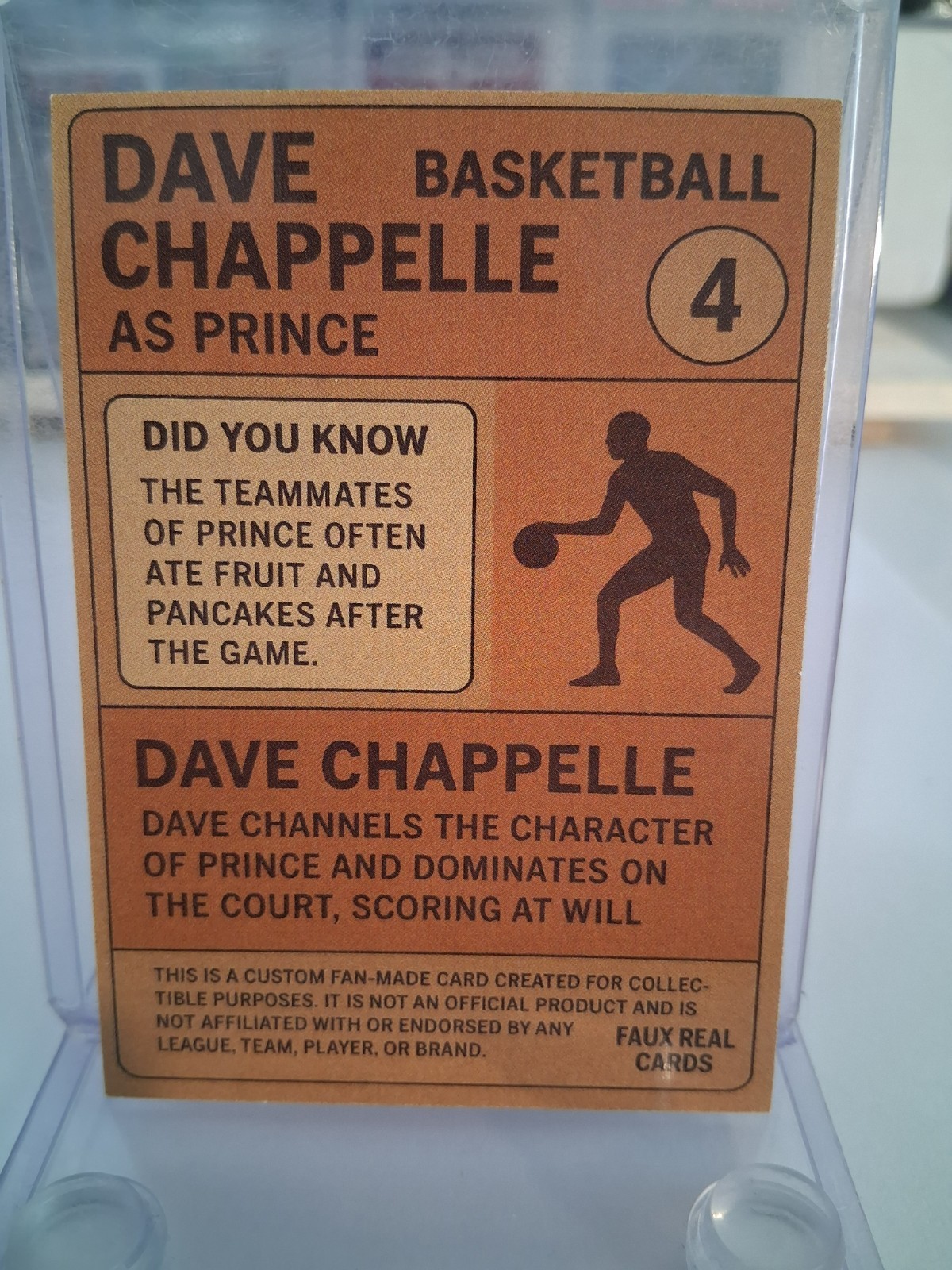 Faux Real Cards Custom Cards; Dave Chappelle, Peter, Stewie