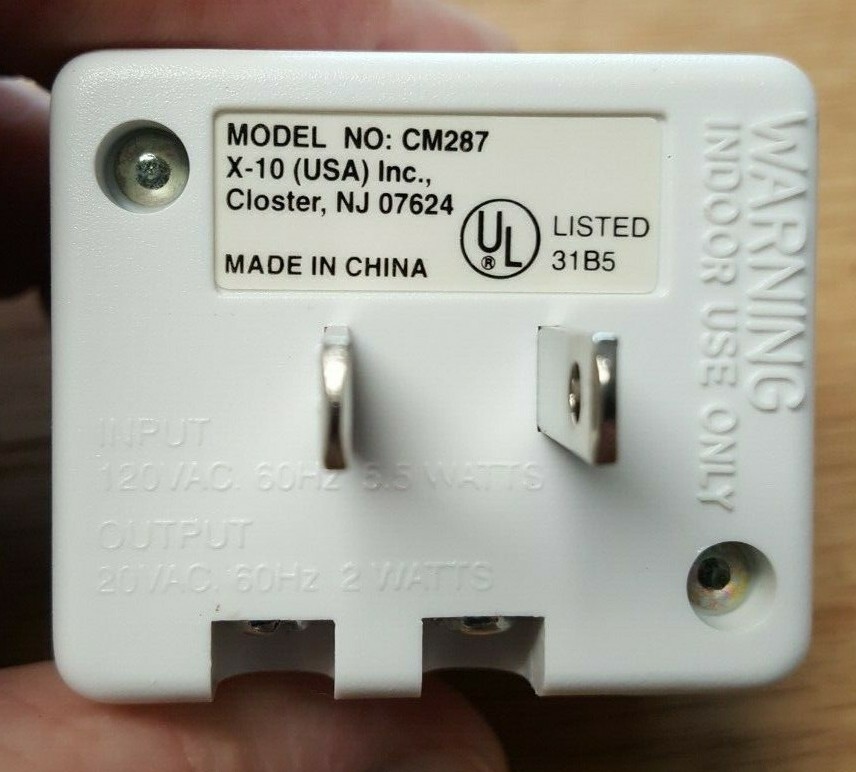 NOS X10 Thermostat Set-Back Controller TH2807-C Powerhouse HVAC Complete