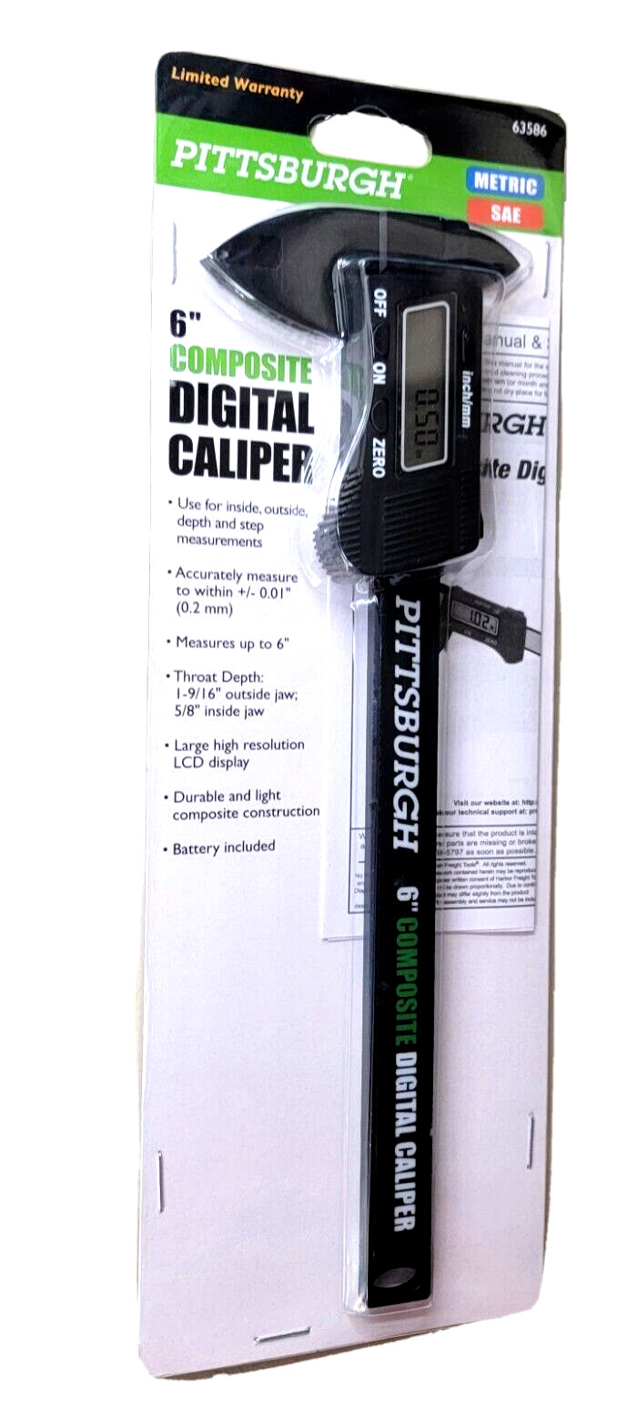 Pittsburgh 6"Composite caliper