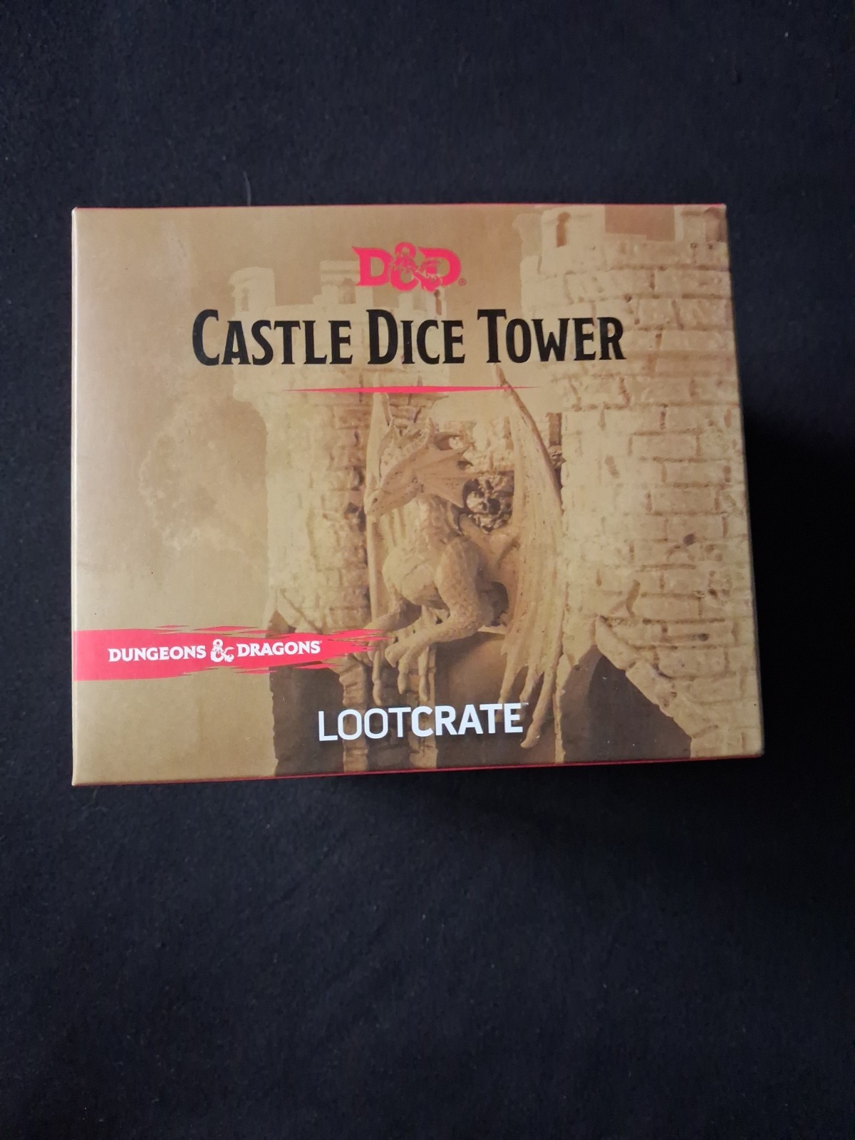Loot Crate Gaming Dungeons & Dragons Stone Dragon Castle Dice Tower SEALED